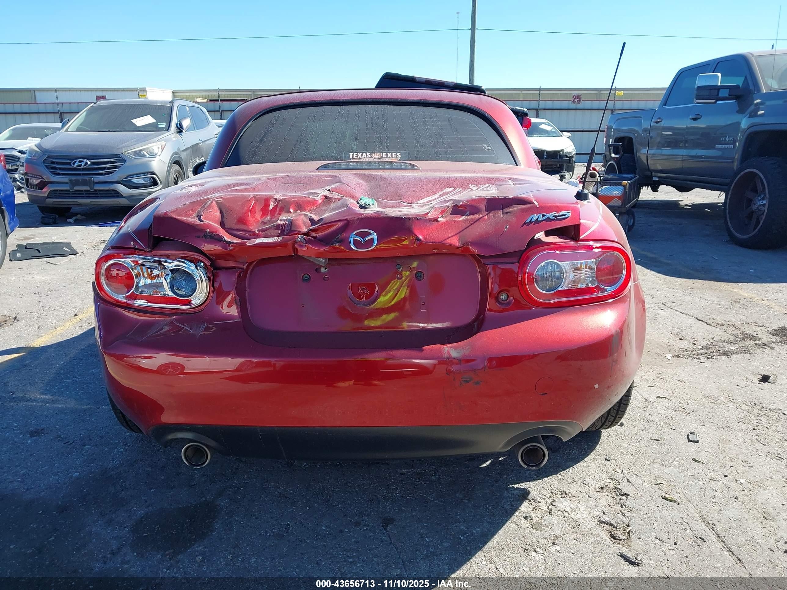 2014 Mazda Mx-5 Miata Grand Touring Red vin: JM1NC2PF8E0237488