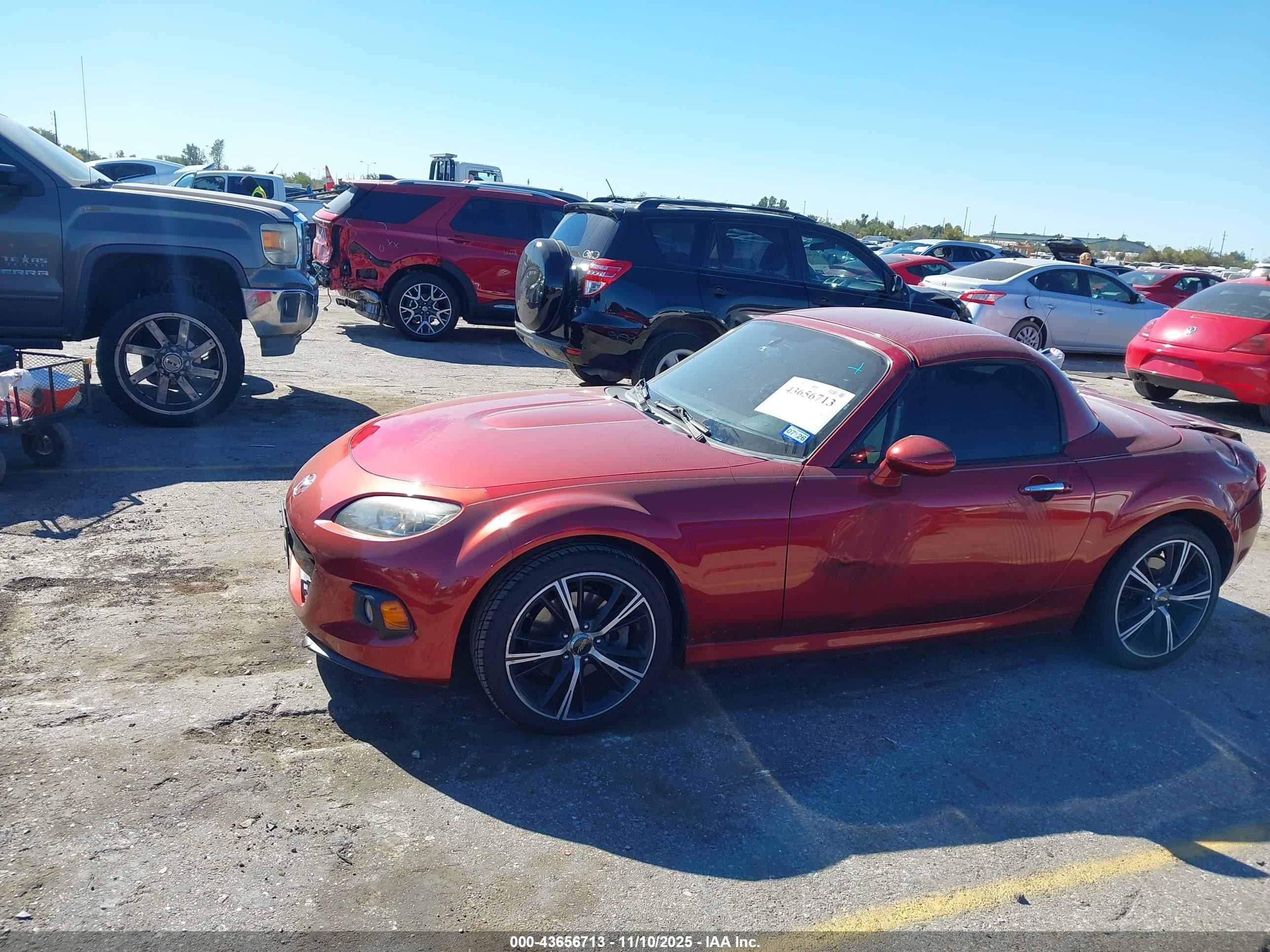 2014 Mazda Mx-5 Miata Grand Touring Red vin: JM1NC2PF8E0237488