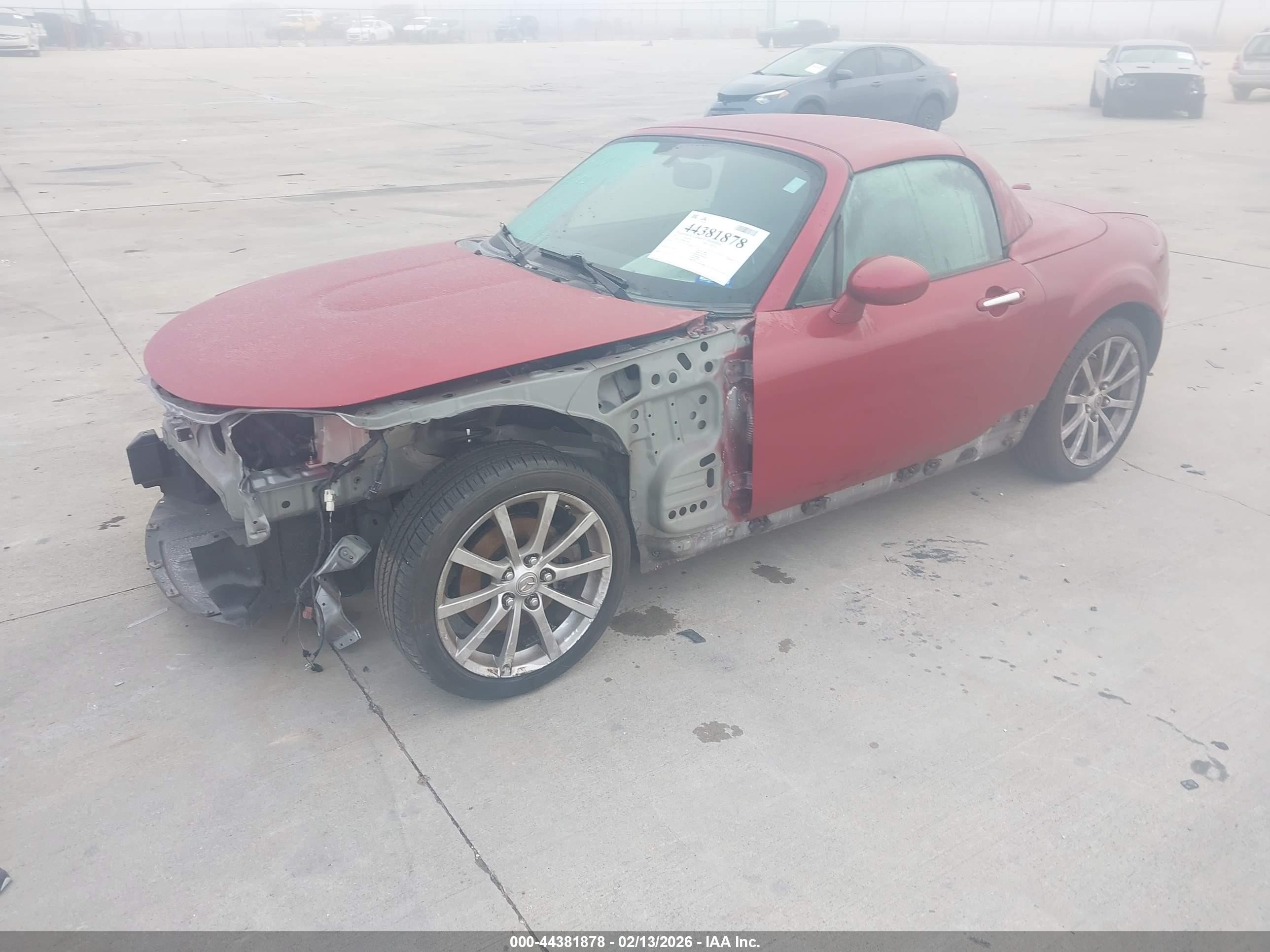 2011 Mazda Mx-5 Miata Grand Touring Red vin: JM1NC2PF9B0214006