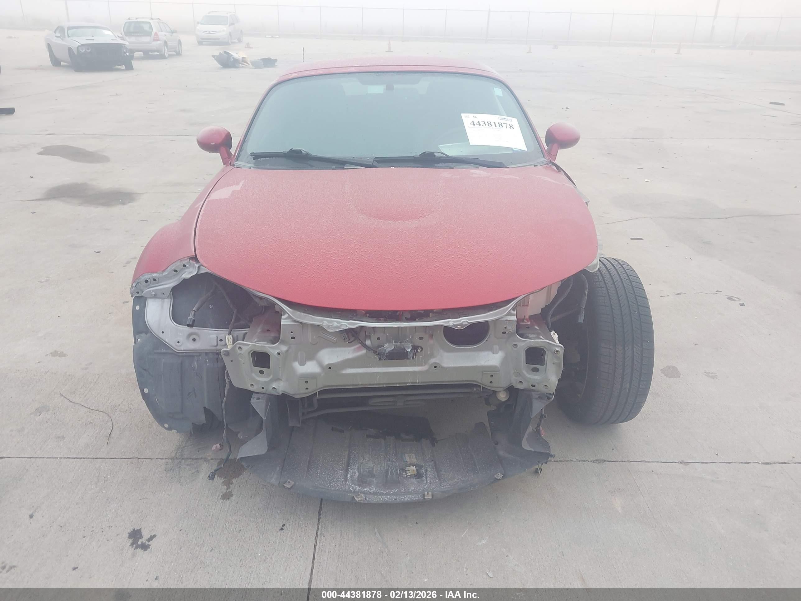 2011 Mazda Mx-5 Miata Grand Touring Red vin: JM1NC2PF9B0214006
