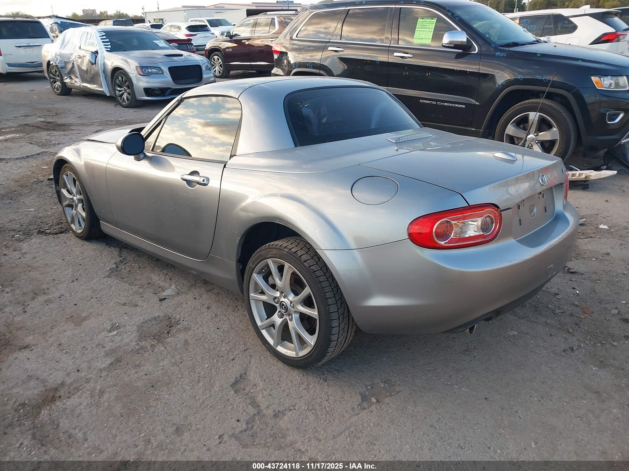 2014 Mazda Mx-5 Miata Grand Touring Silver vin: JM1NC2PF9E0234809