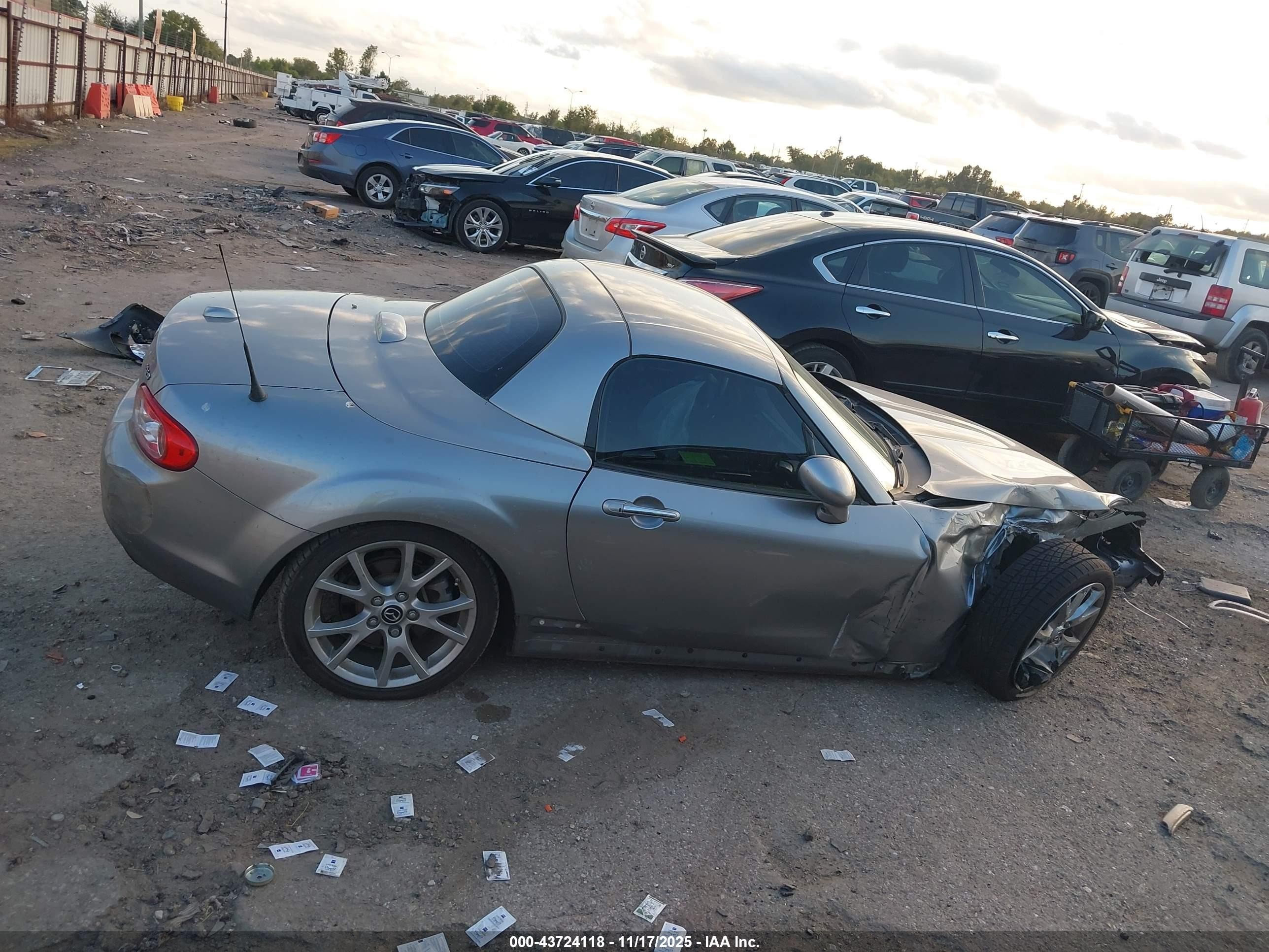 2014 Mazda Mx-5 Miata Grand Touring Silver vin: JM1NC2PF9E0234809