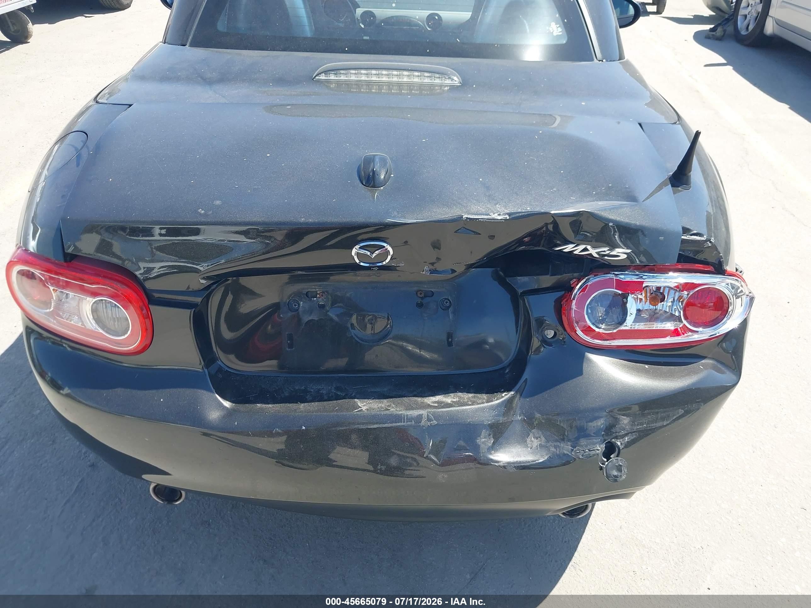 2011 Mazda Mx-5 Miata Special Edition Dark Brown vin: JM1NC2PFXB0216766