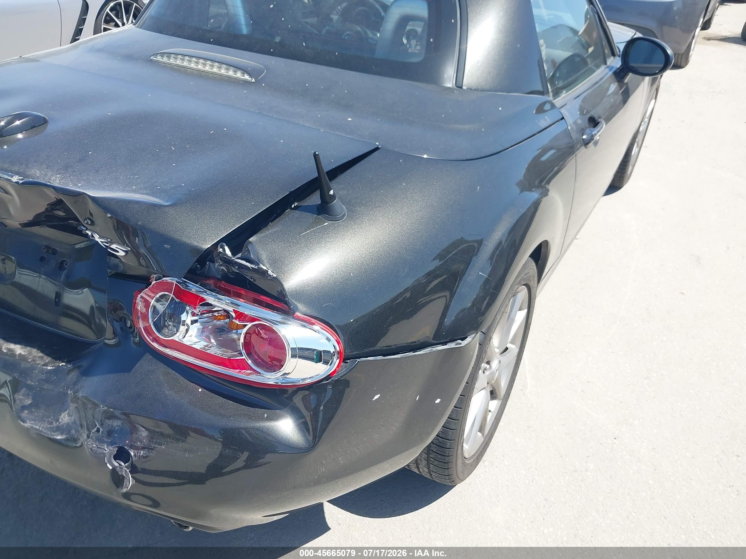 2011 Mazda Mx-5 Miata Special Edition Dark Brown vin: JM1NC2PFXB0216766