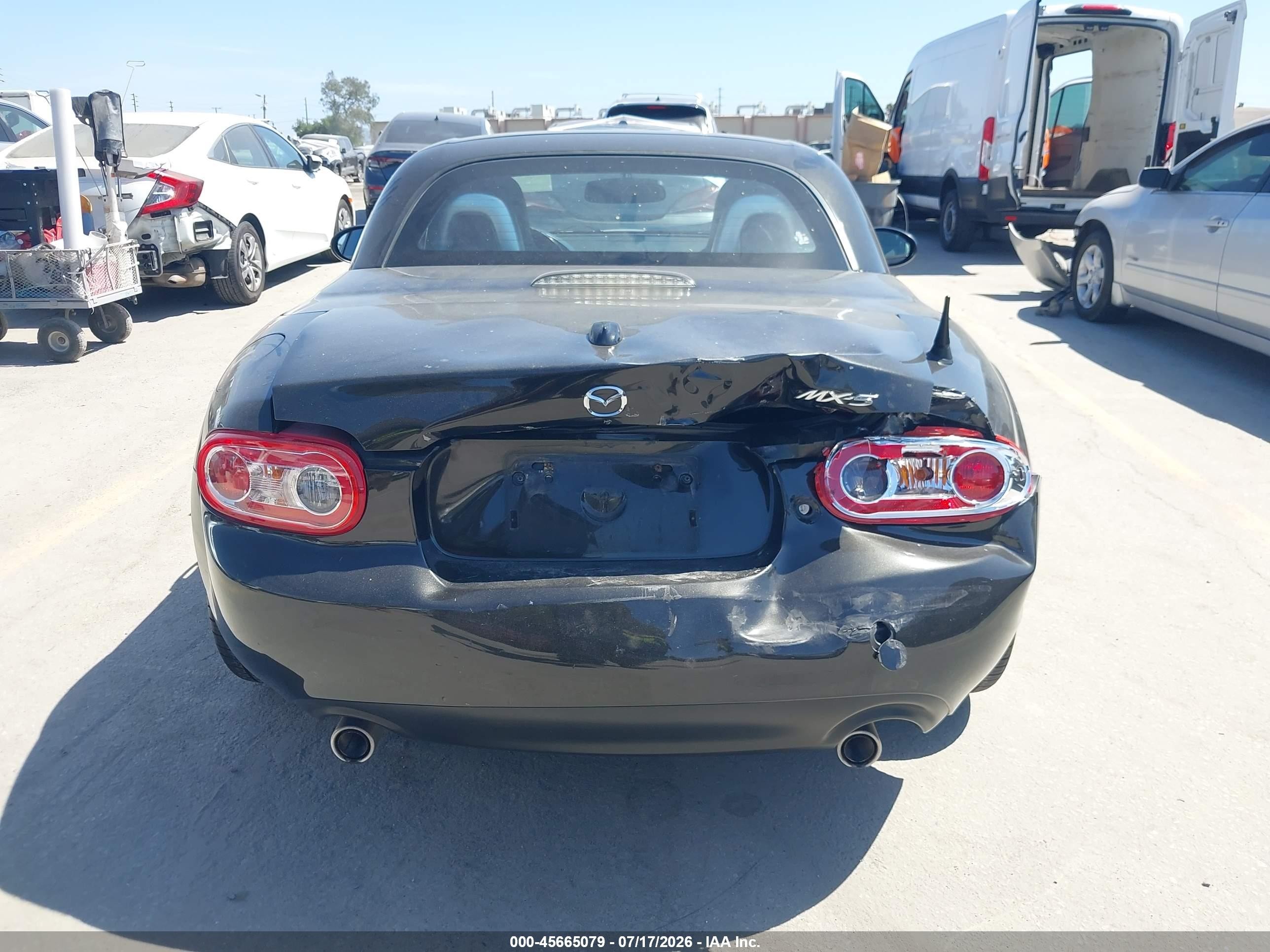 2011 Mazda Mx-5 Miata Special Edition Dark Brown vin: JM1NC2PFXB0216766