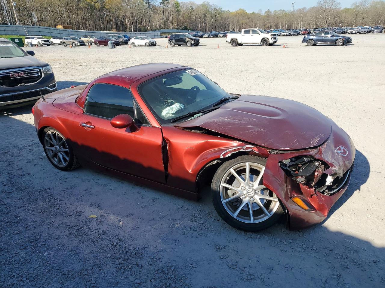 2012 Mazda Mx-5 Miata Red vin: JM1NC2PFXC0221113