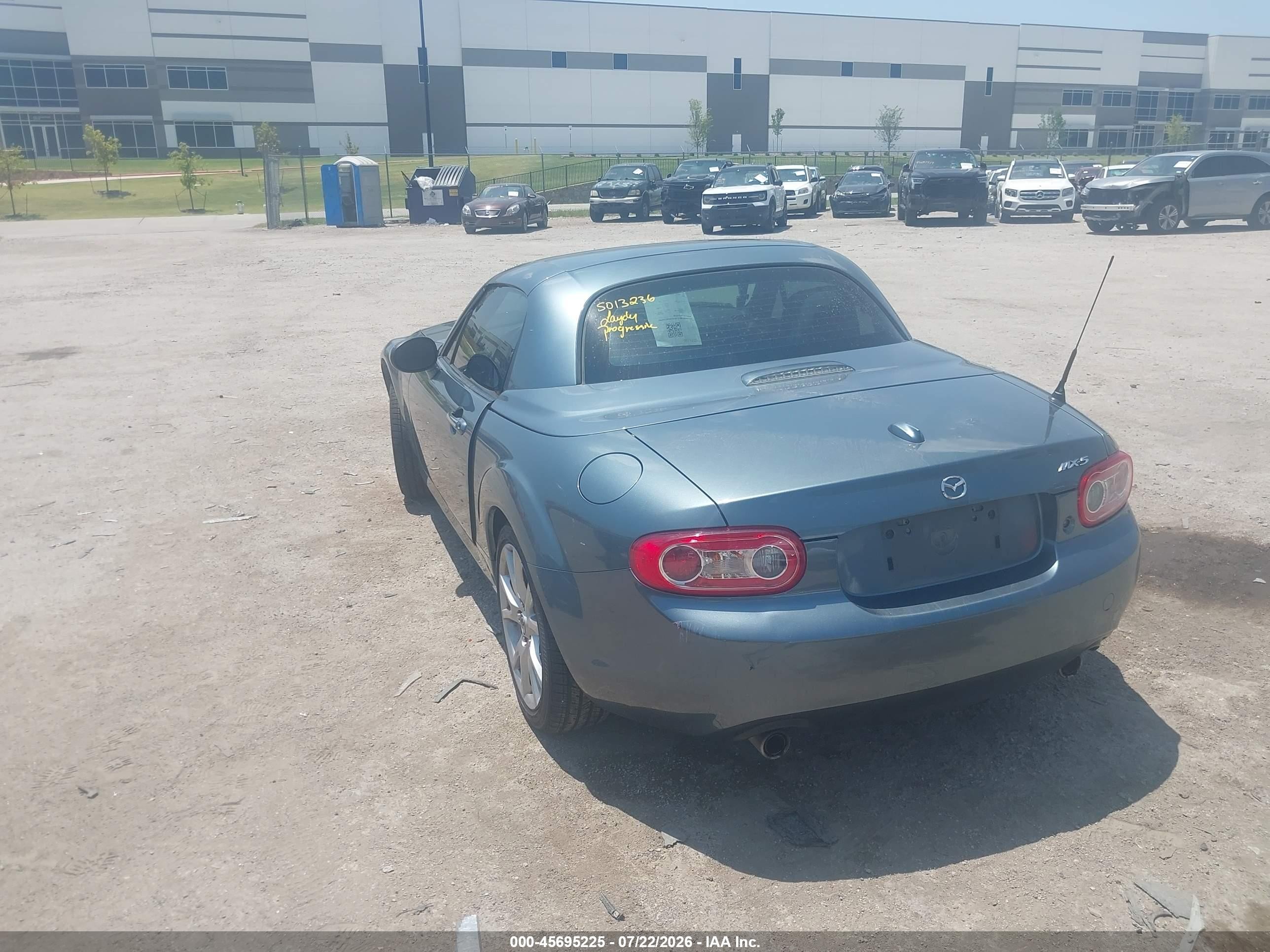 2013 Mazda Mx-5 Miata Grand Touring Blue vin: JM1NC2PFXD0230301