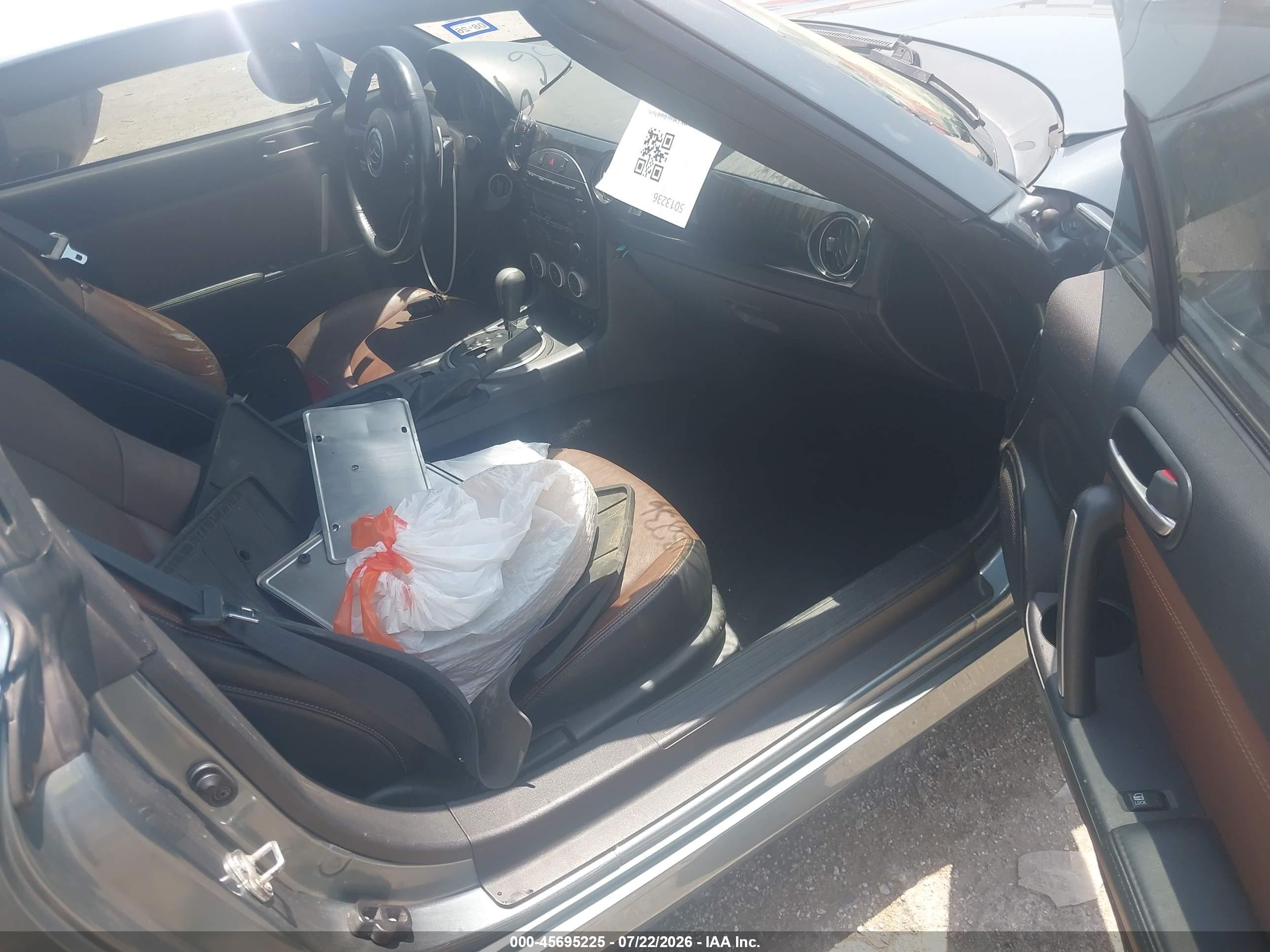 2013 Mazda Mx-5 Miata Grand Touring Blue vin: JM1NC2PFXD0230301