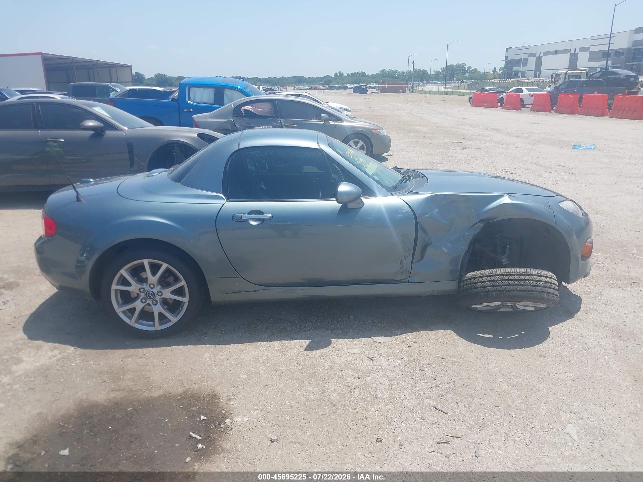 2013 Mazda Mx-5 Miata Grand Touring Blue vin: JM1NC2PFXD0230301