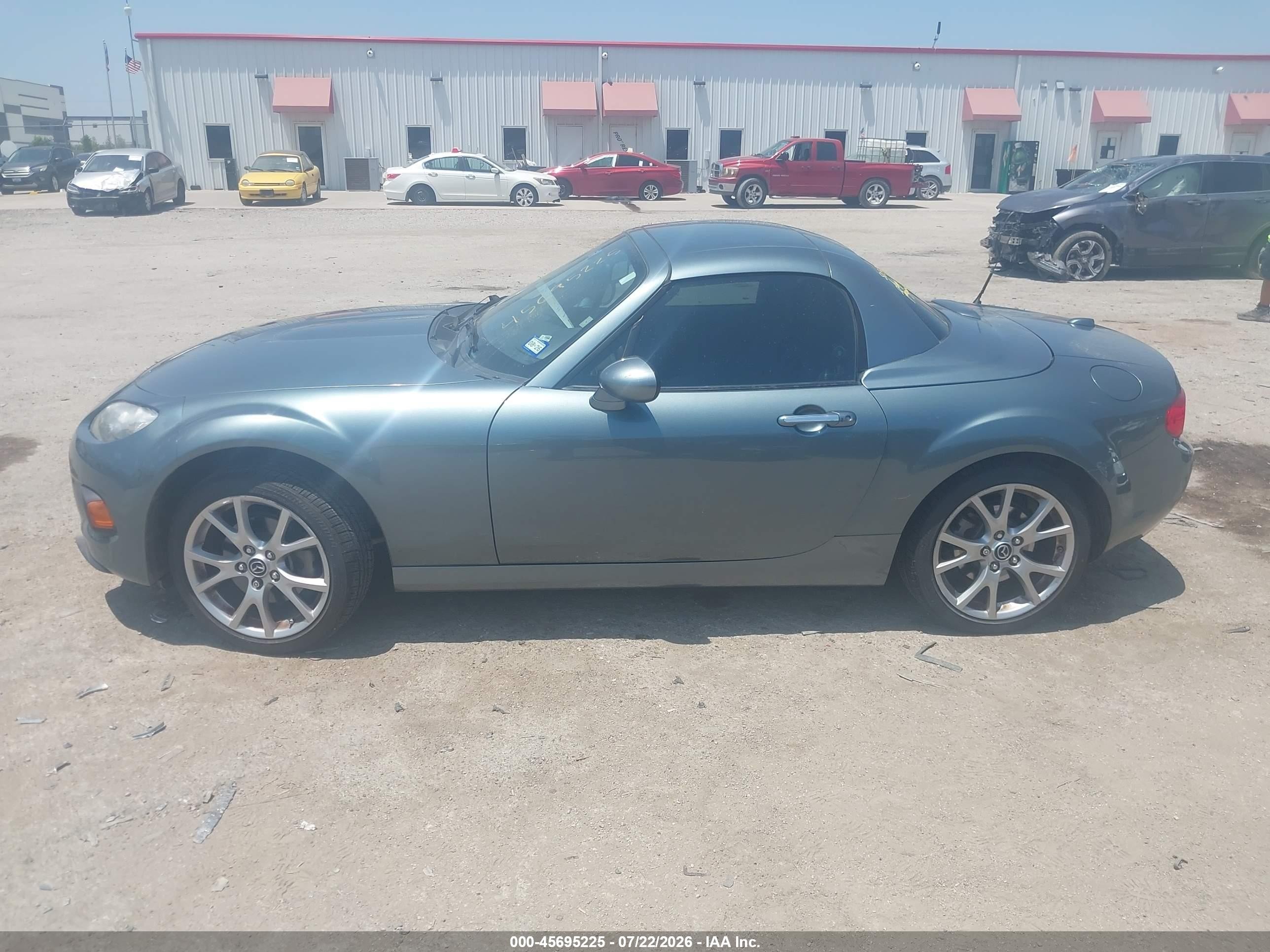 2013 Mazda Mx-5 Miata Grand Touring Blue vin: JM1NC2PFXD0230301