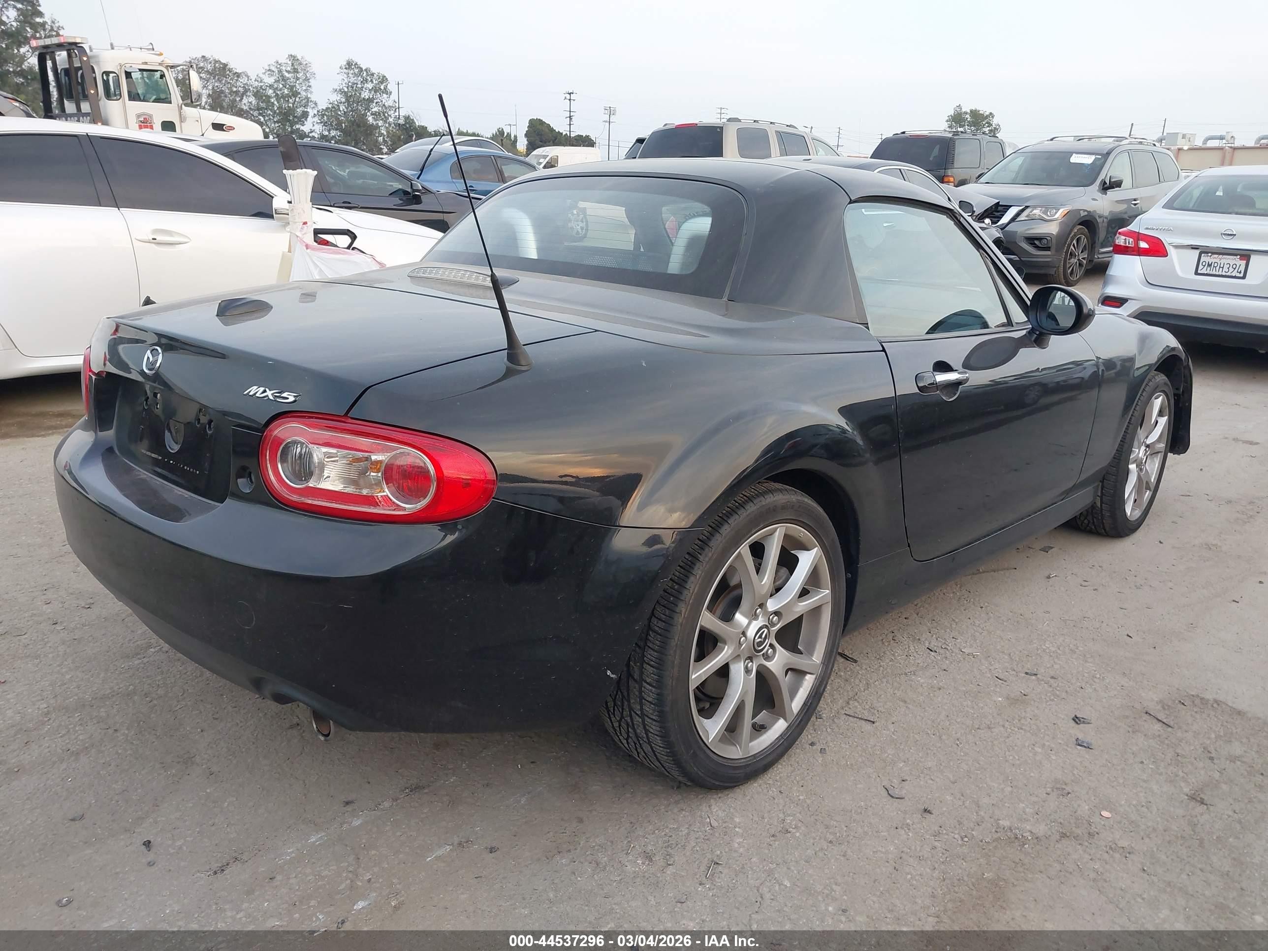 2014 Mazda Mx-5 Miata Grand Touring Black vin: JM1NC2PFXE0233846