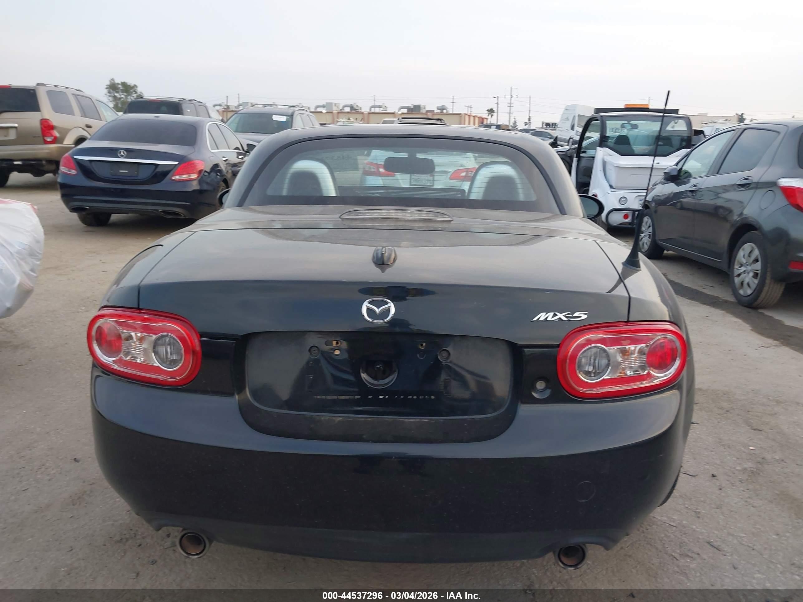 2014 Mazda Mx-5 Miata Grand Touring Black vin: JM1NC2PFXE0233846