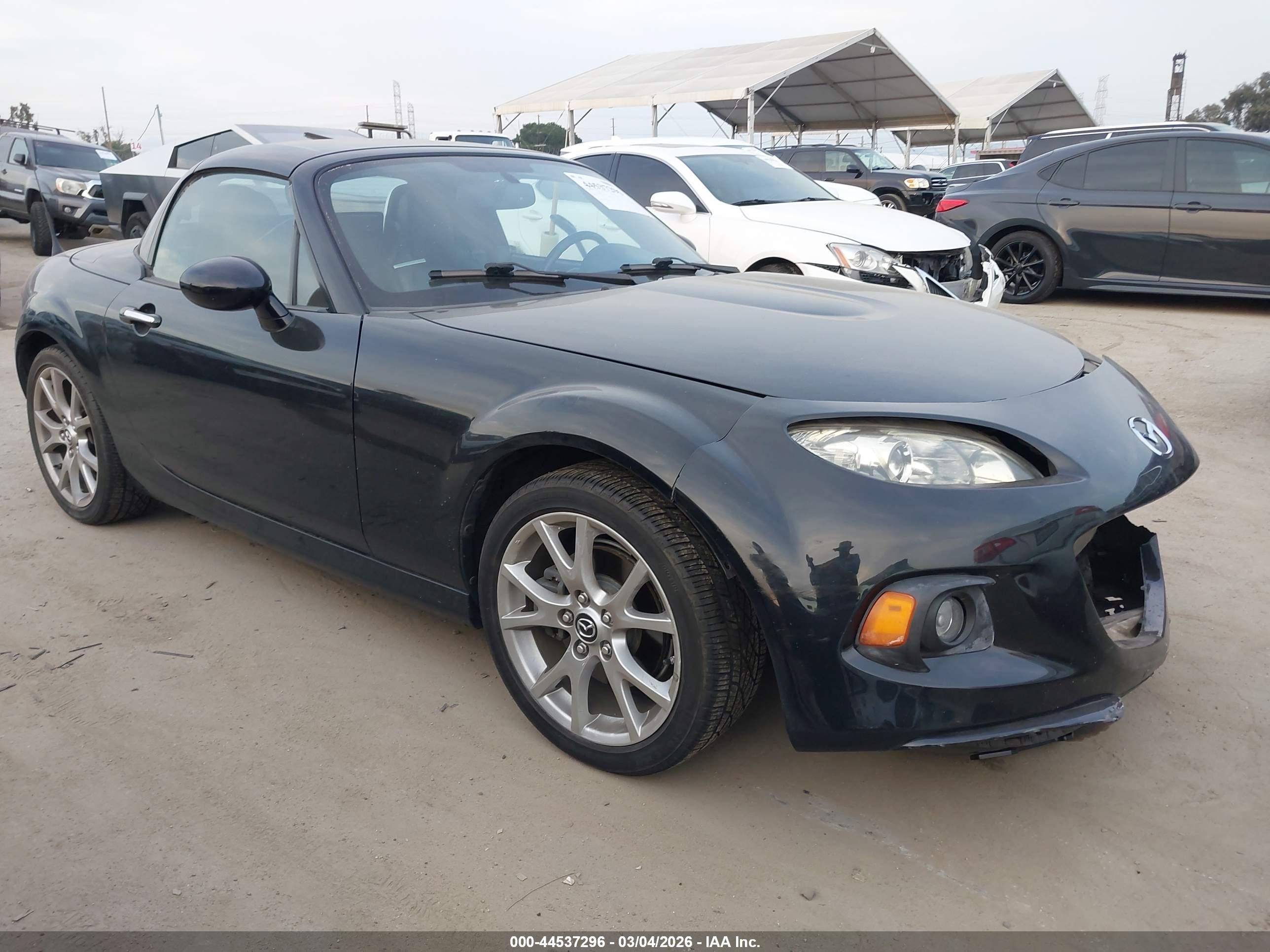 2014 Mazda Mx-5 Miata Grand Touring Black vin: JM1NC2PFXE0233846