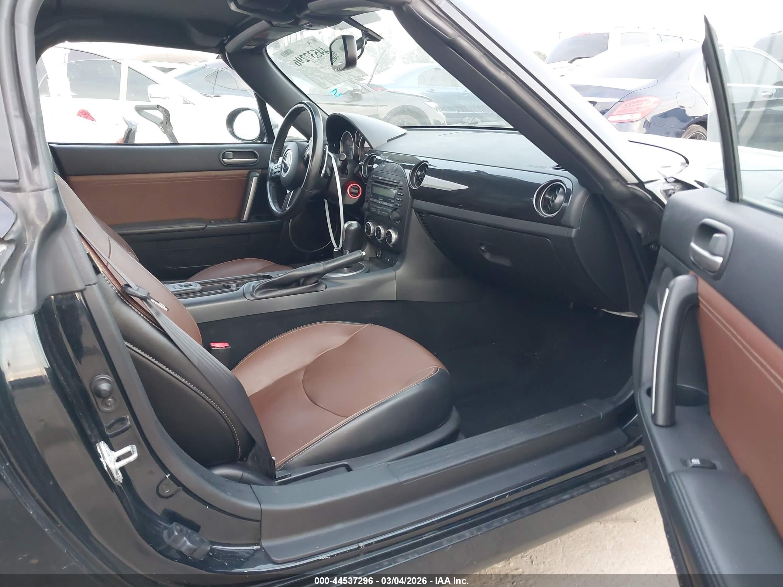 2014 Mazda Mx-5 Miata Grand Touring Black vin: JM1NC2PFXE0233846