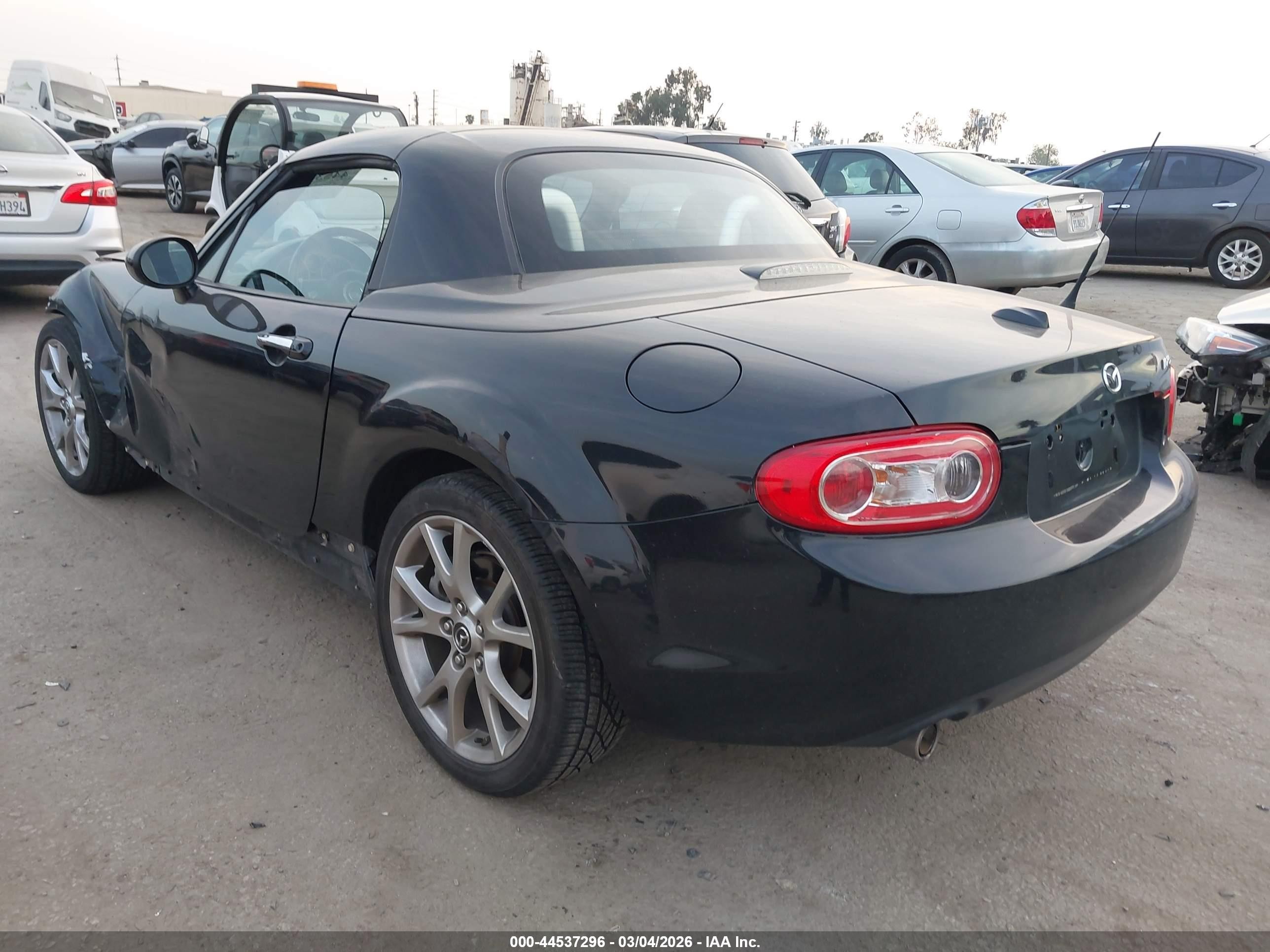 2014 Mazda Mx-5 Miata Grand Touring Black vin: JM1NC2PFXE0233846
