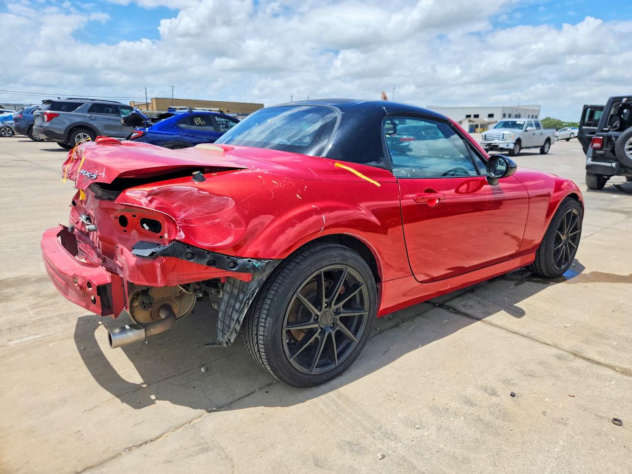 2012 Mazda Mx-5 Miata Red vin: JM1NC2SFXC0222785
