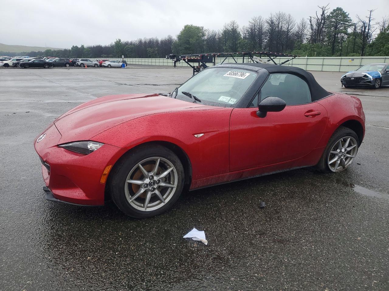 2016 Mazda Mx-5 Miata Sport Red vin: JM1NDAB71G0113847