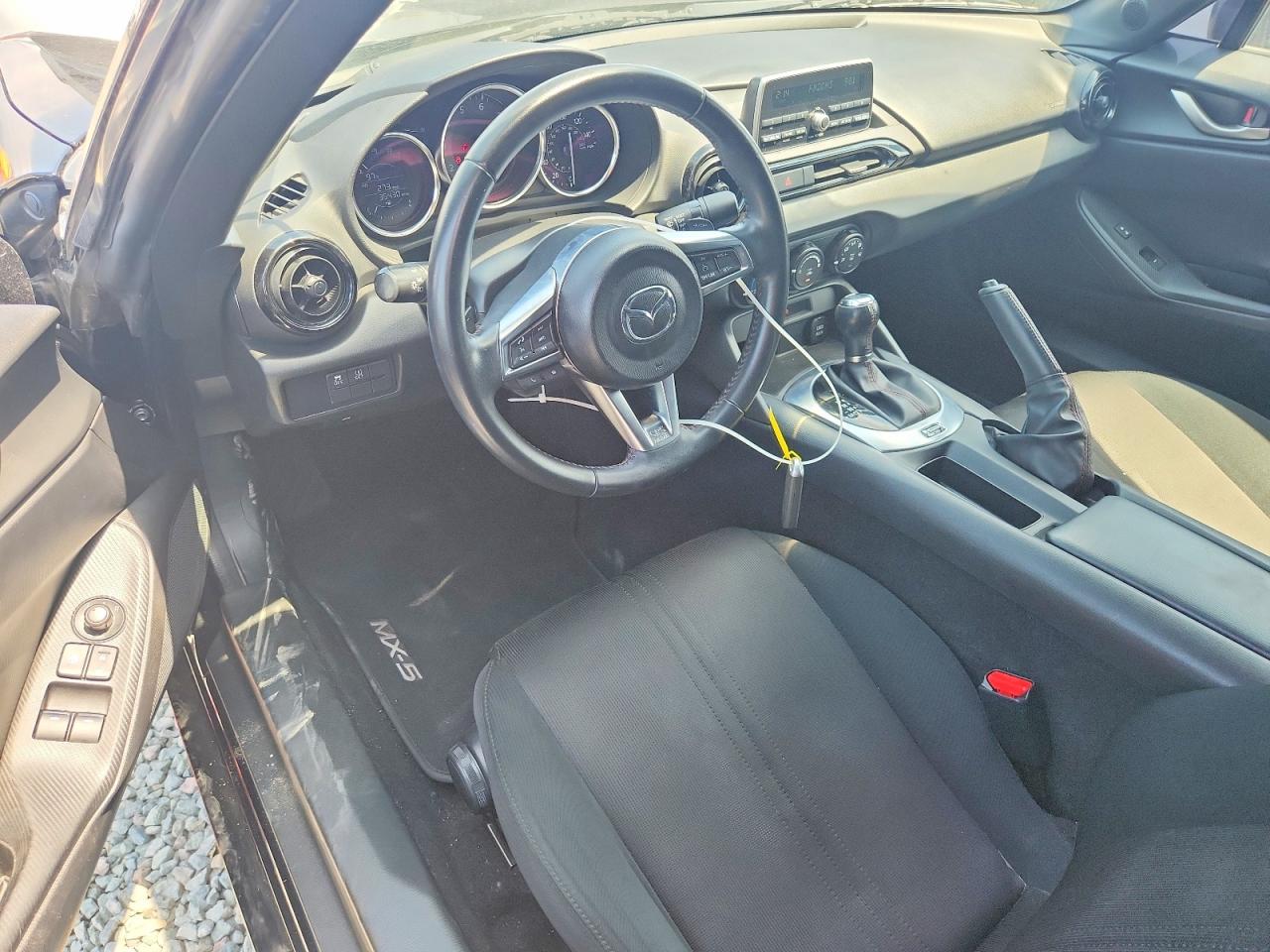 2016 Mazda Mx-5 Miata Sport Black vin: JM1NDAB78G0115854