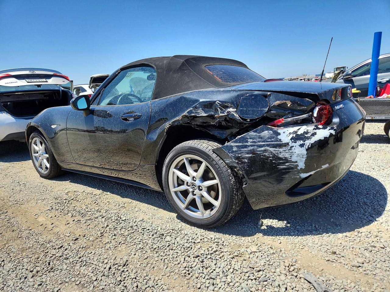 2016 Mazda Mx-5 Miata Sport Black vin: JM1NDAB78G0115854
