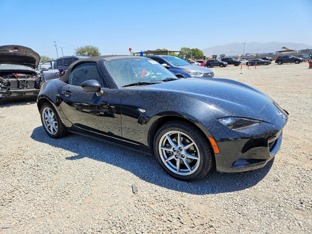 2016 Mazda Mx-5 Miata Sport Black vin: JM1NDAB78G0115854