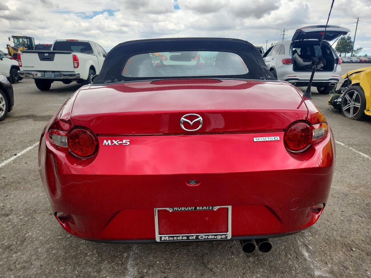 2020 Mazda Mx-5 Miata Sport Красный vin: JM1NDAB78L0414335