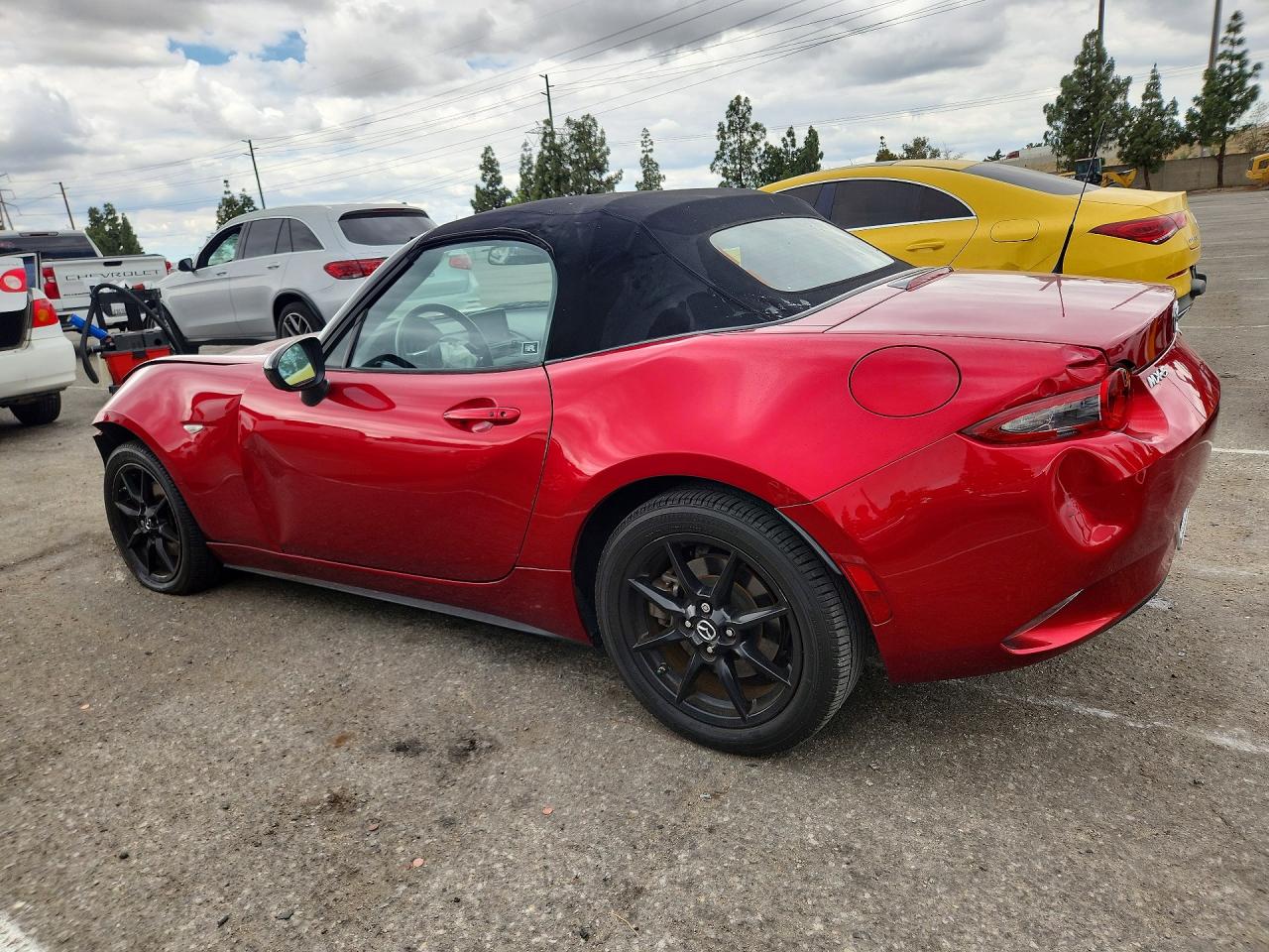 2020 Mazda Mx-5 Miata Sport Красный vin: JM1NDAB78L0414335