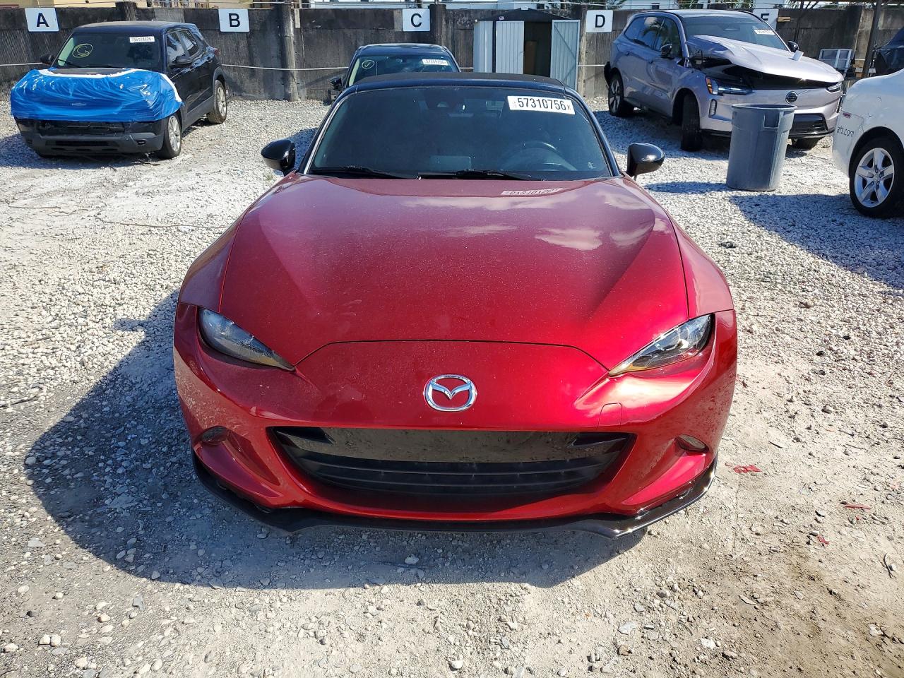 2023 Mazda Mx-5 Miata Club Red vin: JM1NDAC7XP0551247