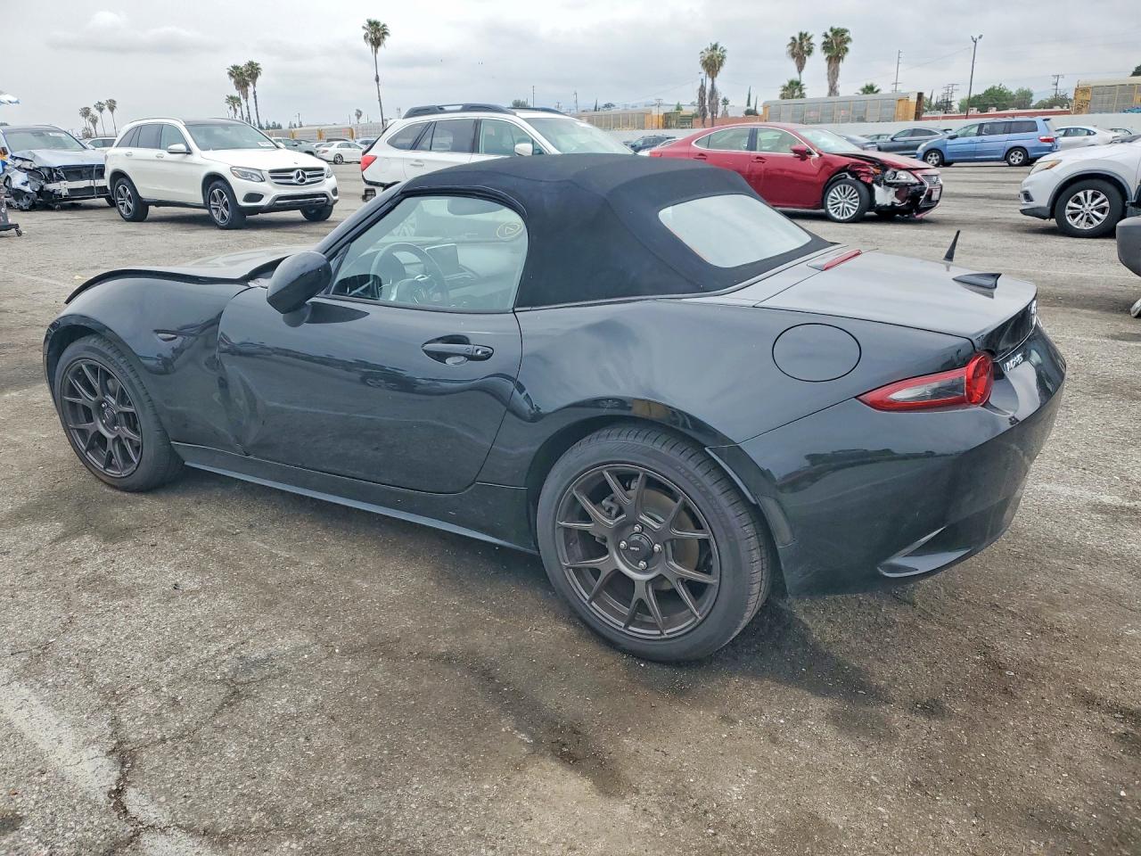 2017 Mazda Mx-5 Miata Grand Touring Черный vin: JM1NDAD72H0123866