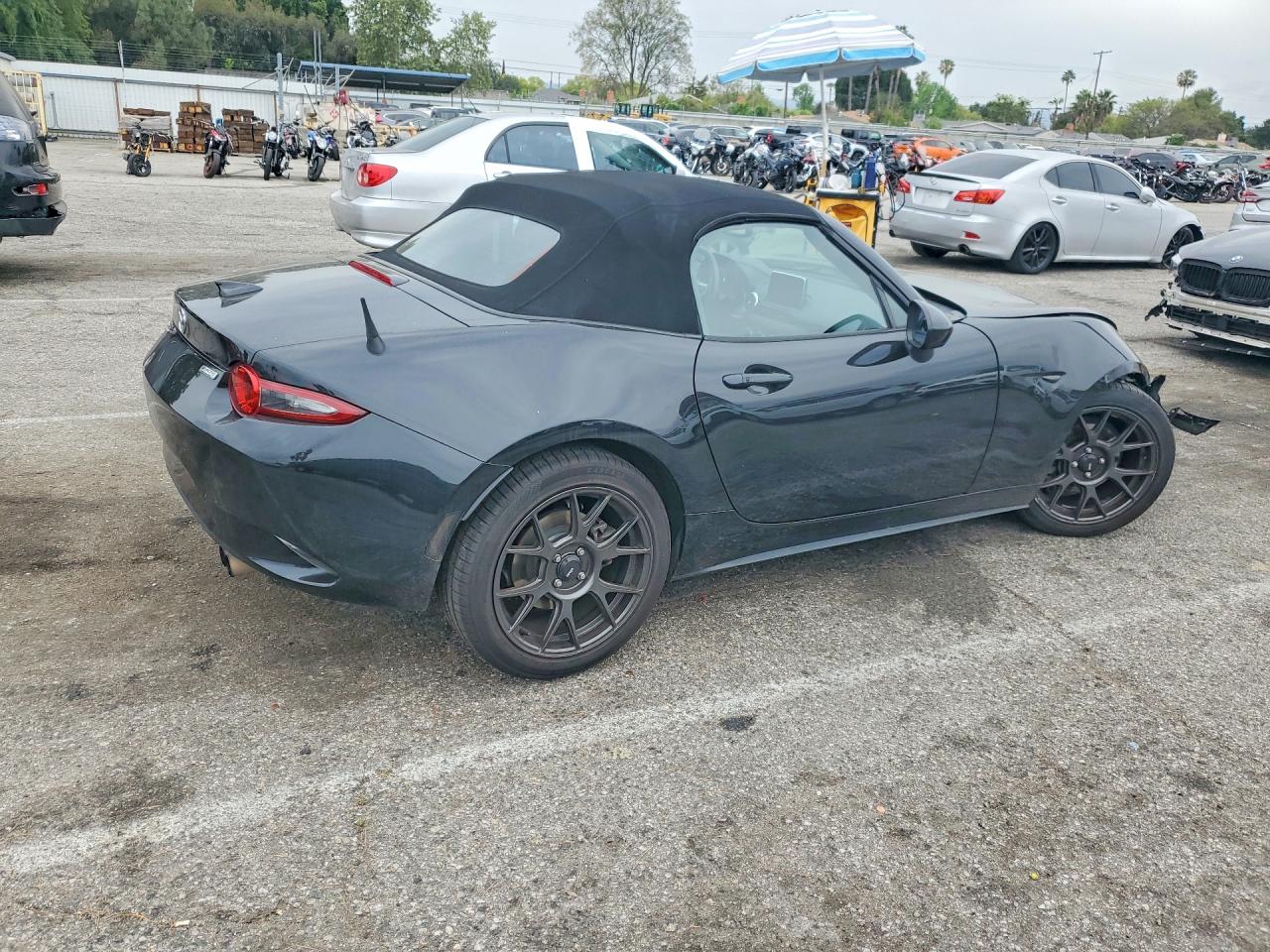 2017 Mazda Mx-5 Miata Grand Touring Черный vin: JM1NDAD72H0123866