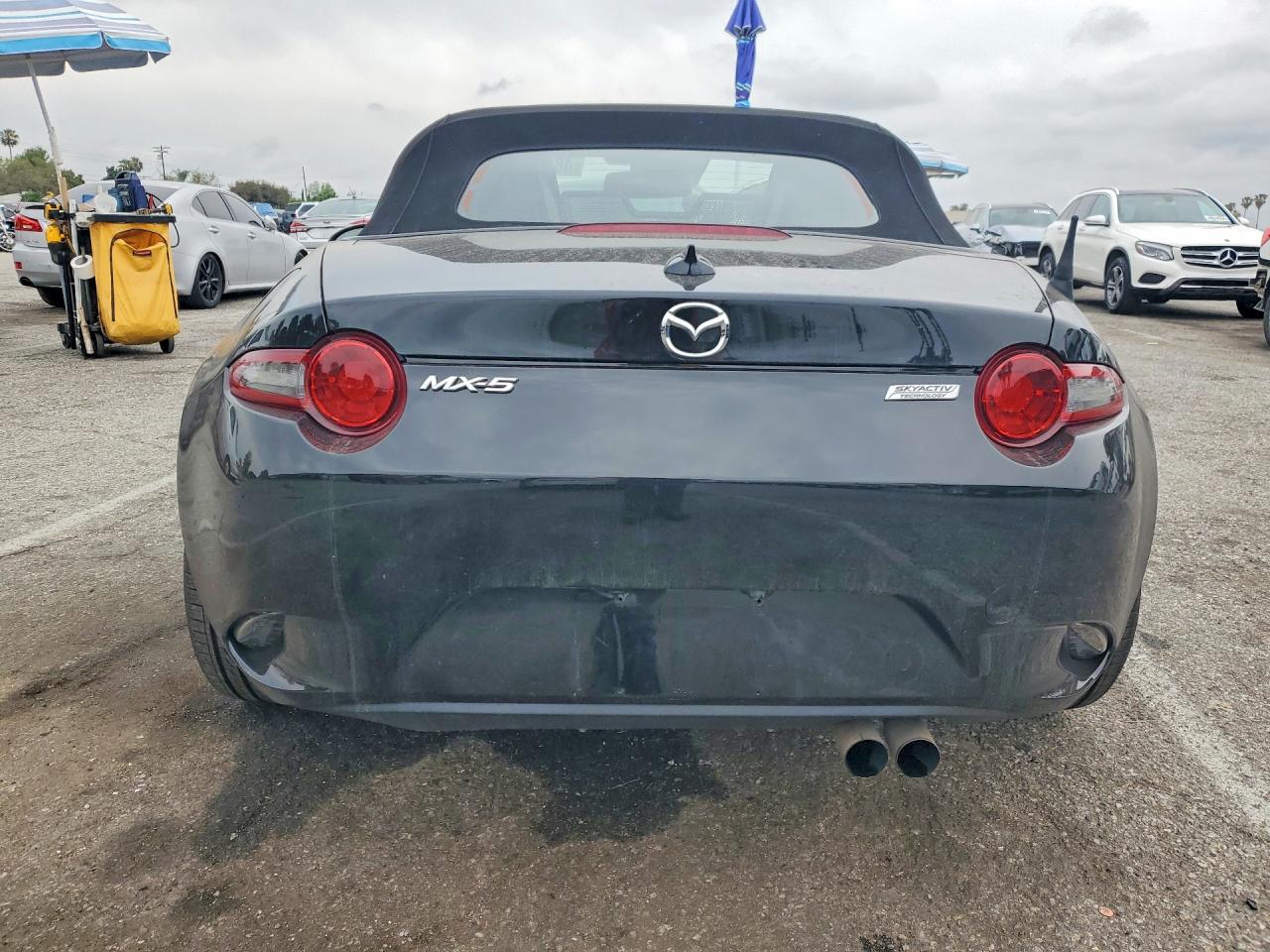 2017 Mazda Mx-5 Miata Grand Touring Черный vin: JM1NDAD72H0123866