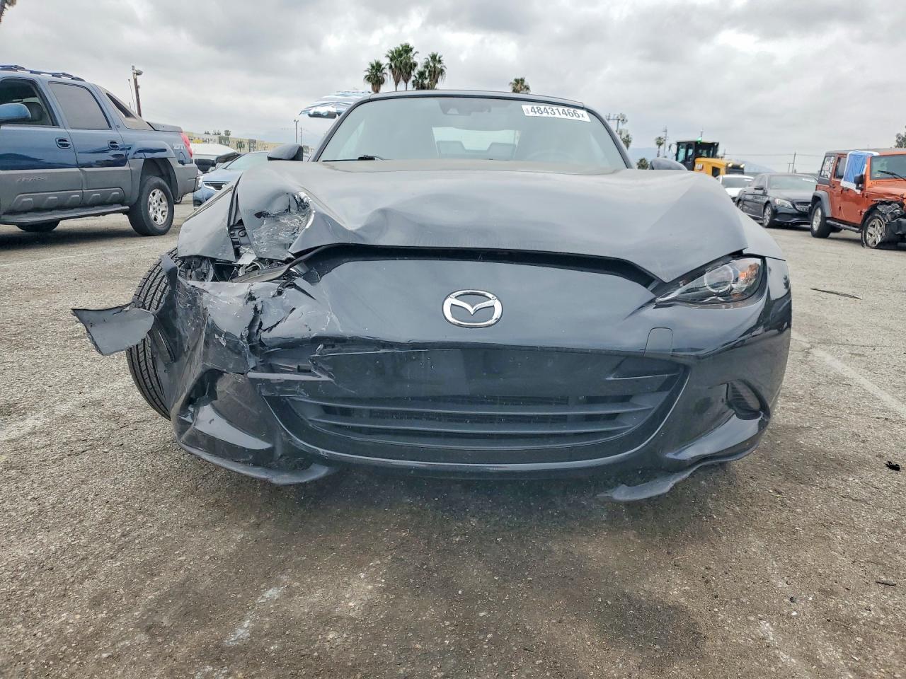 2017 Mazda Mx-5 Miata Grand Touring Черный vin: JM1NDAD72H0123866