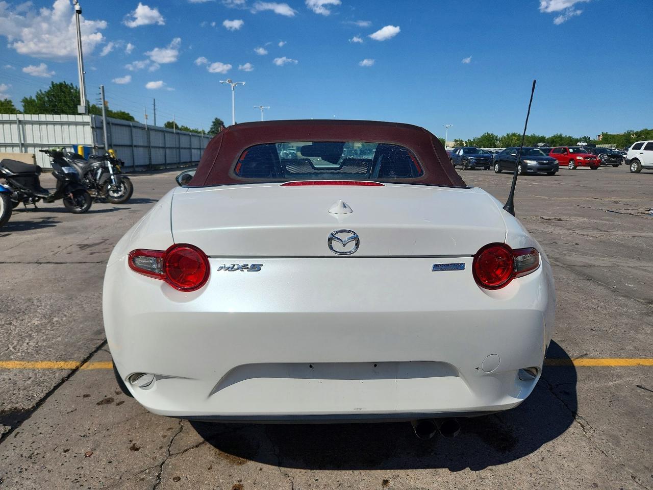 2018 Mazda Mx-5 Miata Grand Touring White vin: JM1NDAD74J0201764
