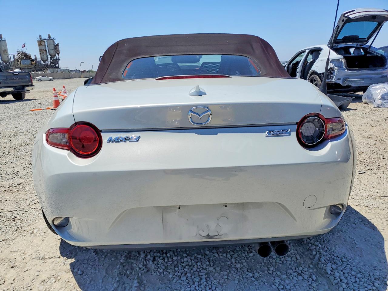 2018 Mazda Mx-5 Miata Grand Touring Белый vin: JM1NDAD75J0203877