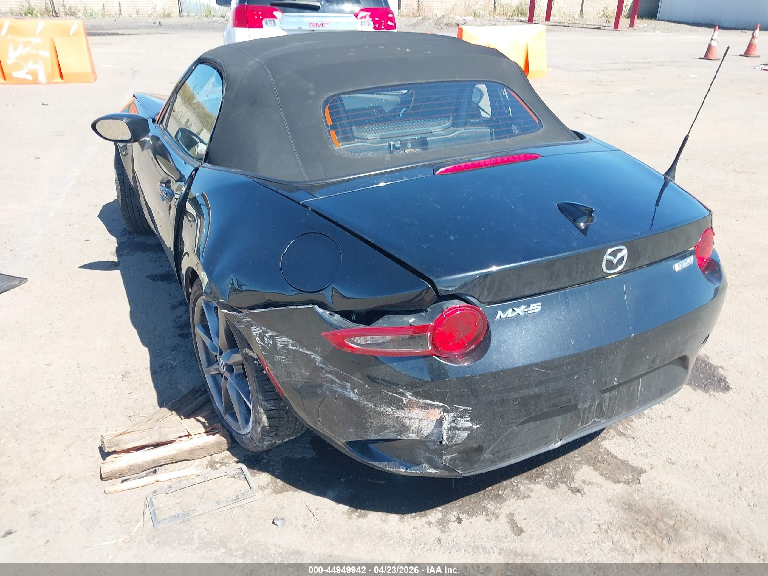 2016 Mazda Mx-5 Miata Grand Touring Black vin: JM1NDAD76G0119804