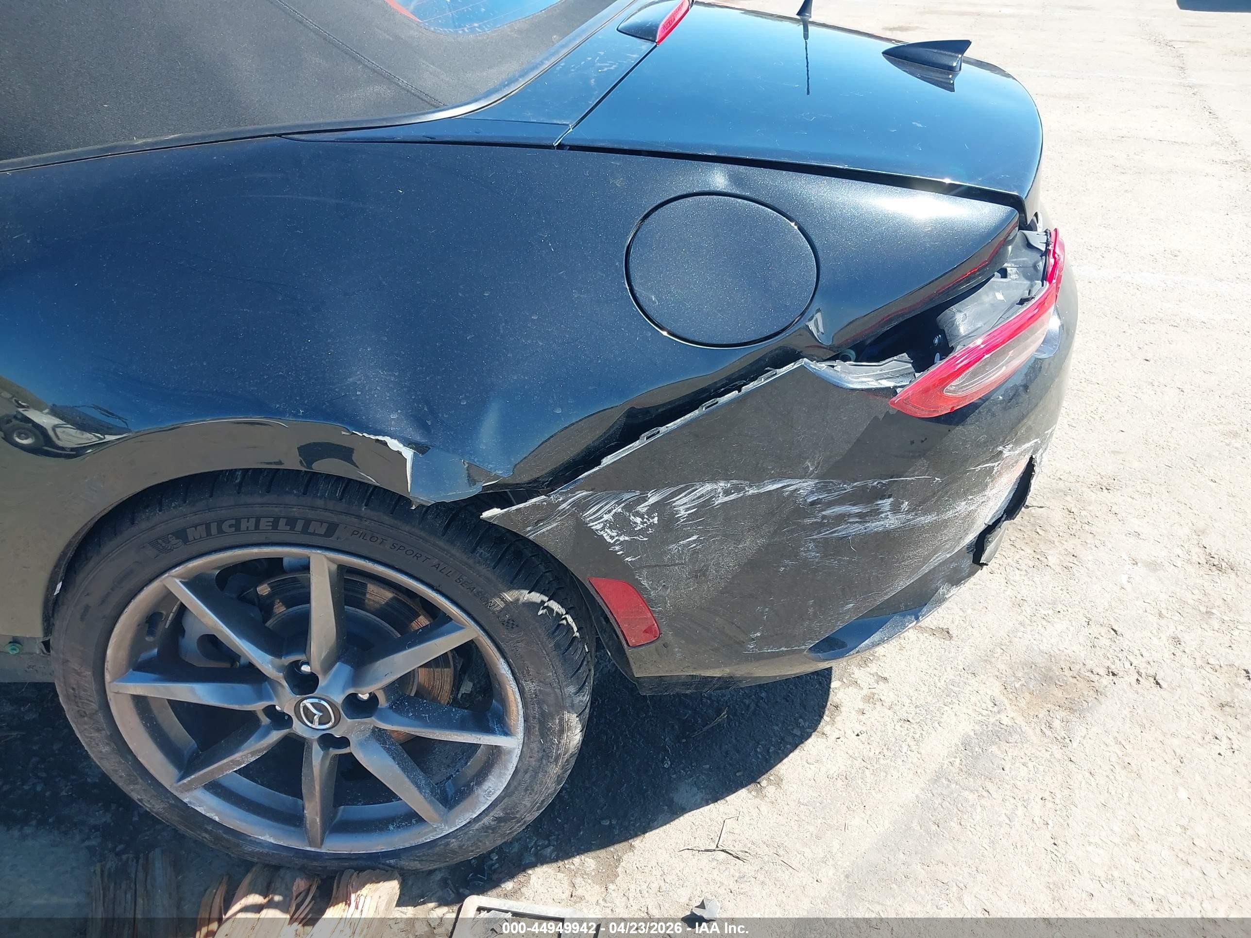 2016 Mazda Mx-5 Miata Grand Touring Black vin: JM1NDAD76G0119804