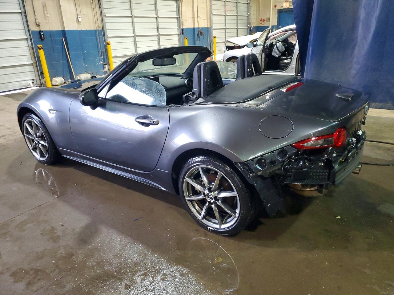2023 Mazda Mx-5 Miata Grand Touring Gray vin: JM1NDAD76P0561224