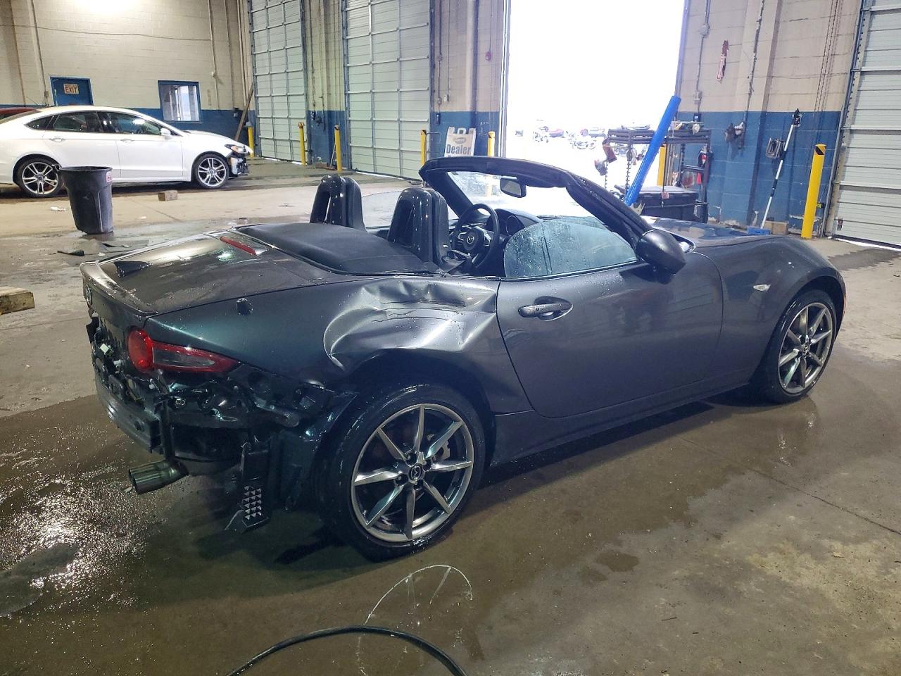 2023 Mazda Mx-5 Miata Grand Touring Gray vin: JM1NDAD76P0561224