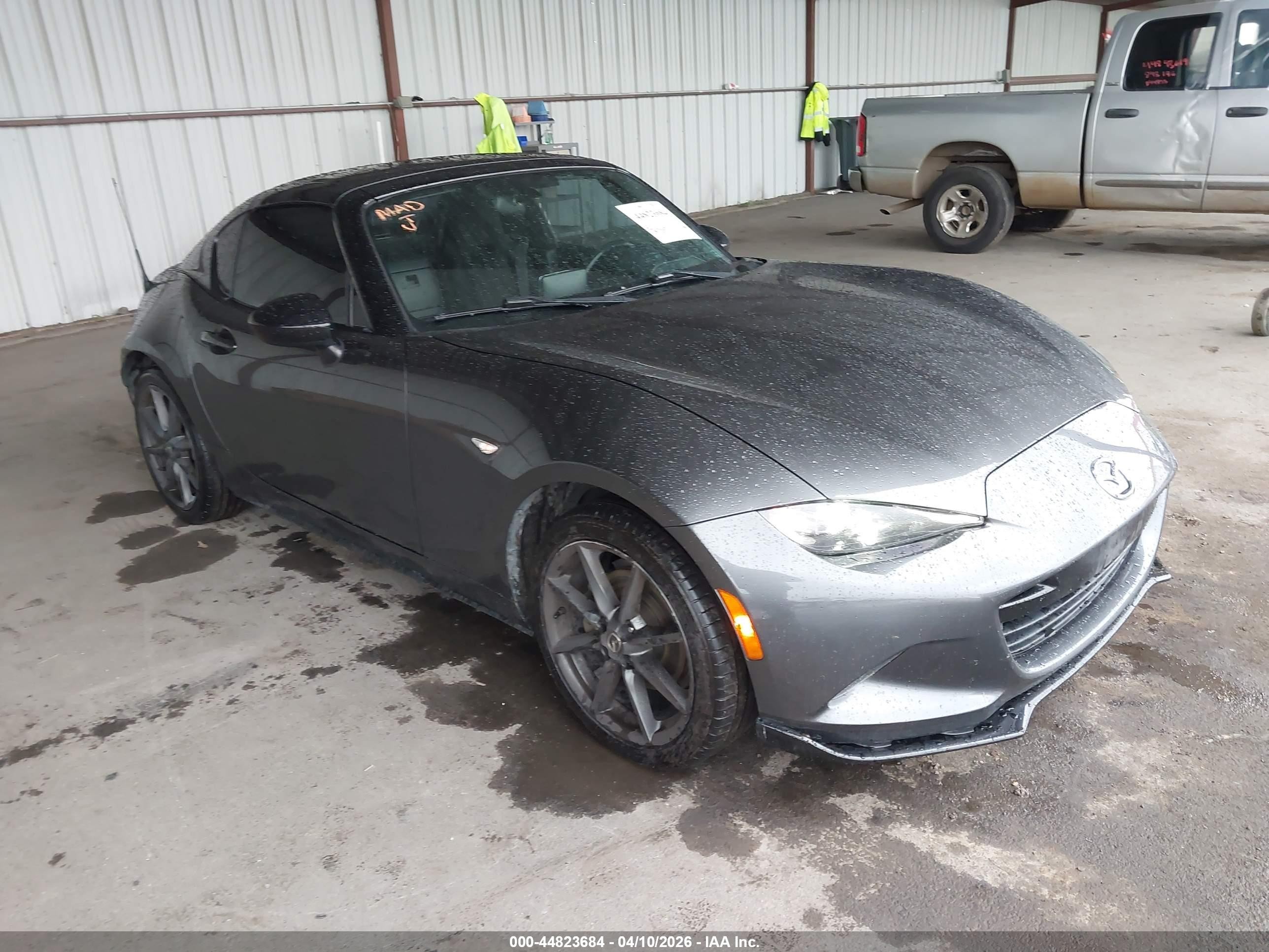 2017 Mazda Mx-5 Miata Rf Club Gray vin: JM1NDAL75H0100518