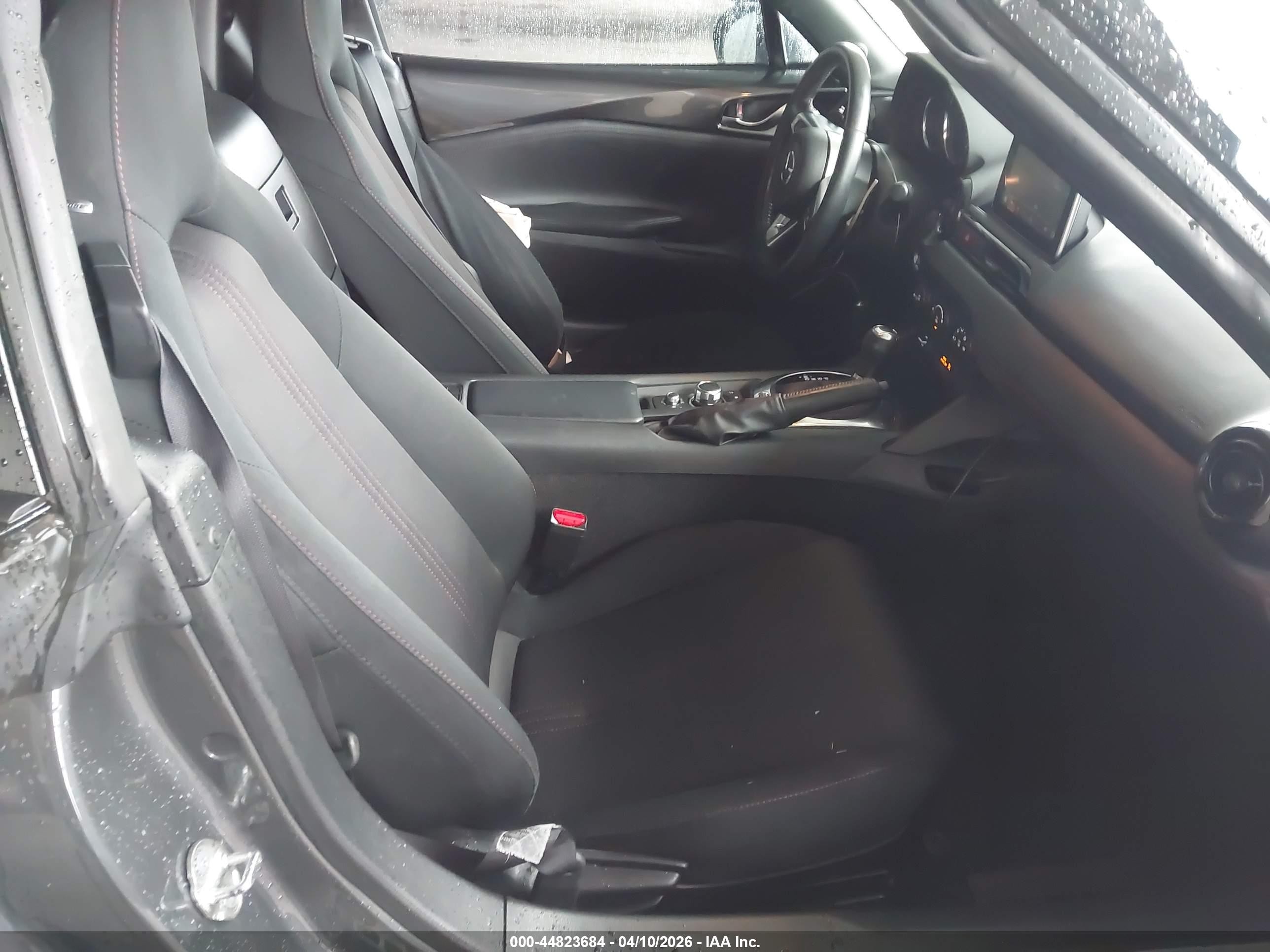 2017 Mazda Mx-5 Miata Rf Club Gray vin: JM1NDAL75H0100518