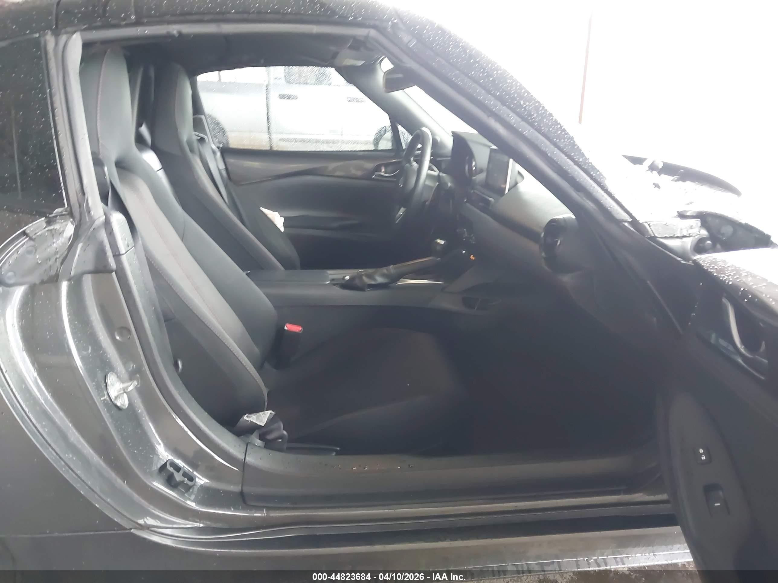 2017 Mazda Mx-5 Miata Rf Club Gray vin: JM1NDAL75H0100518