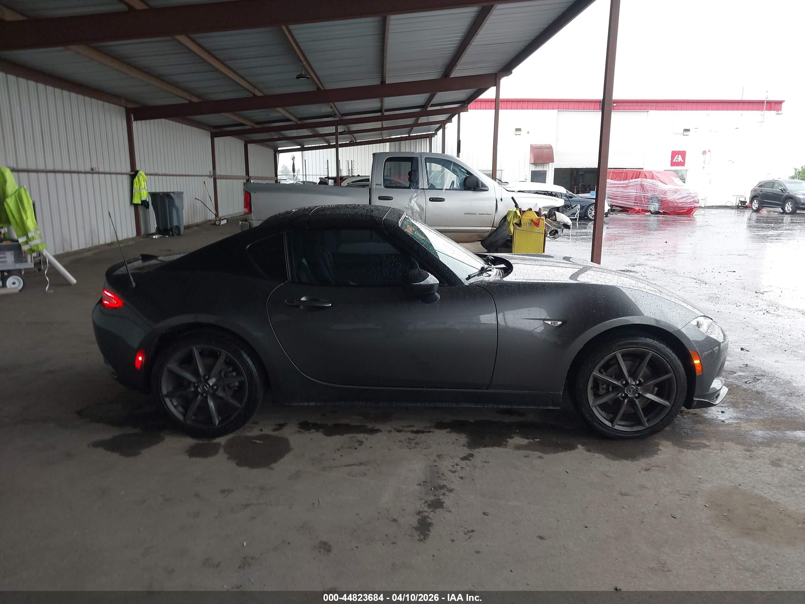 2017 Mazda Mx-5 Miata Rf Club Gray vin: JM1NDAL75H0100518