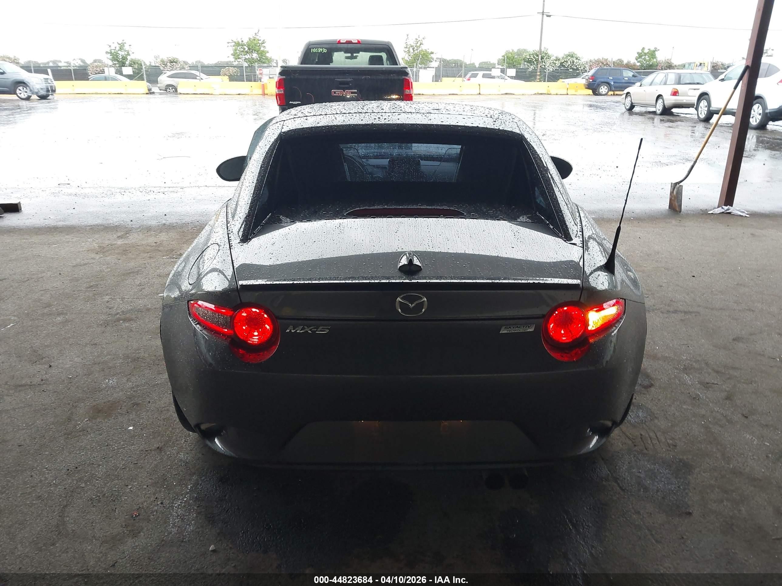 2017 Mazda Mx-5 Miata Rf Club Gray vin: JM1NDAL75H0100518