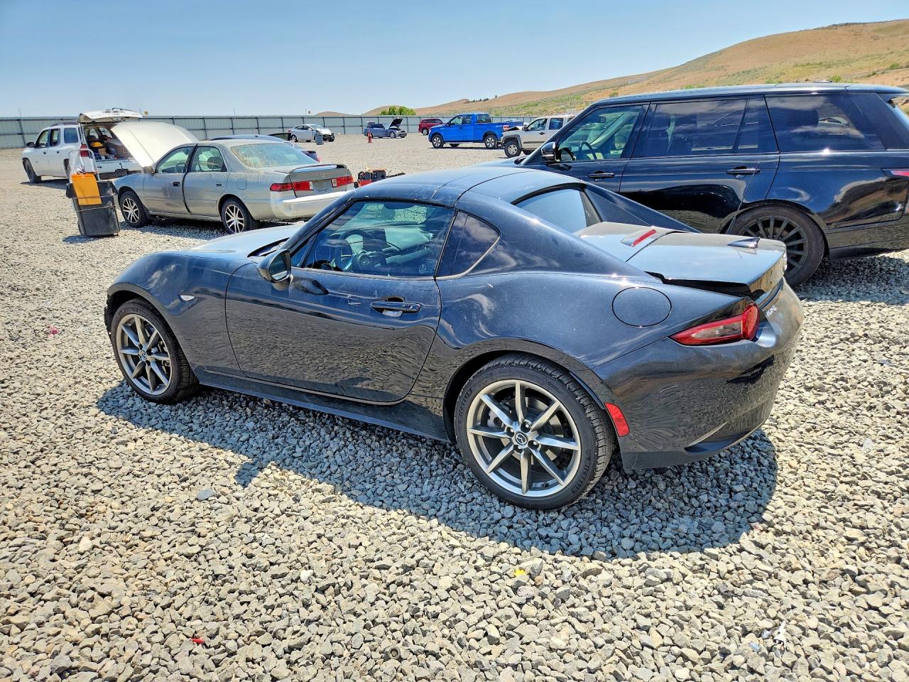 2023 Mazda Mx-5 Miata Grand Touring Black vin: JM1NDAM73P0553016