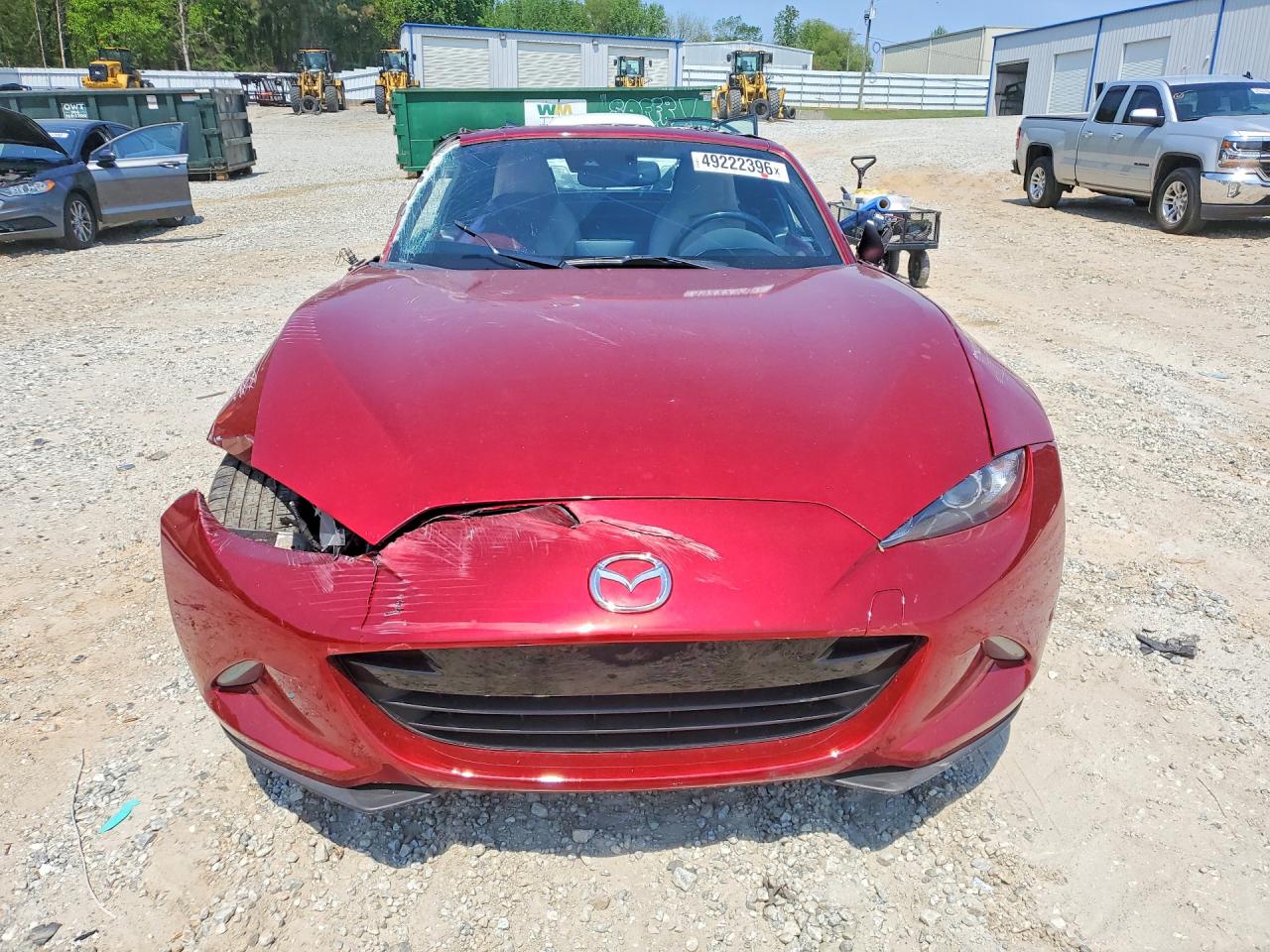 2019 Mazda Mx-5 Miata Grand Touring Red vin: JM1NDAM77K0305716