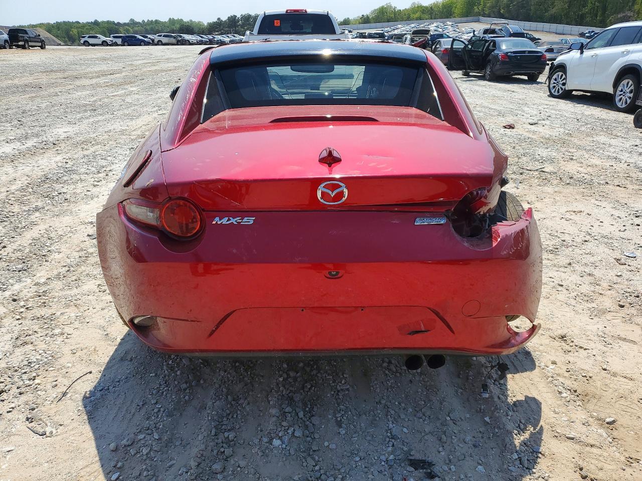 2019 Mazda Mx-5 Miata Grand Touring Red vin: JM1NDAM77K0305716