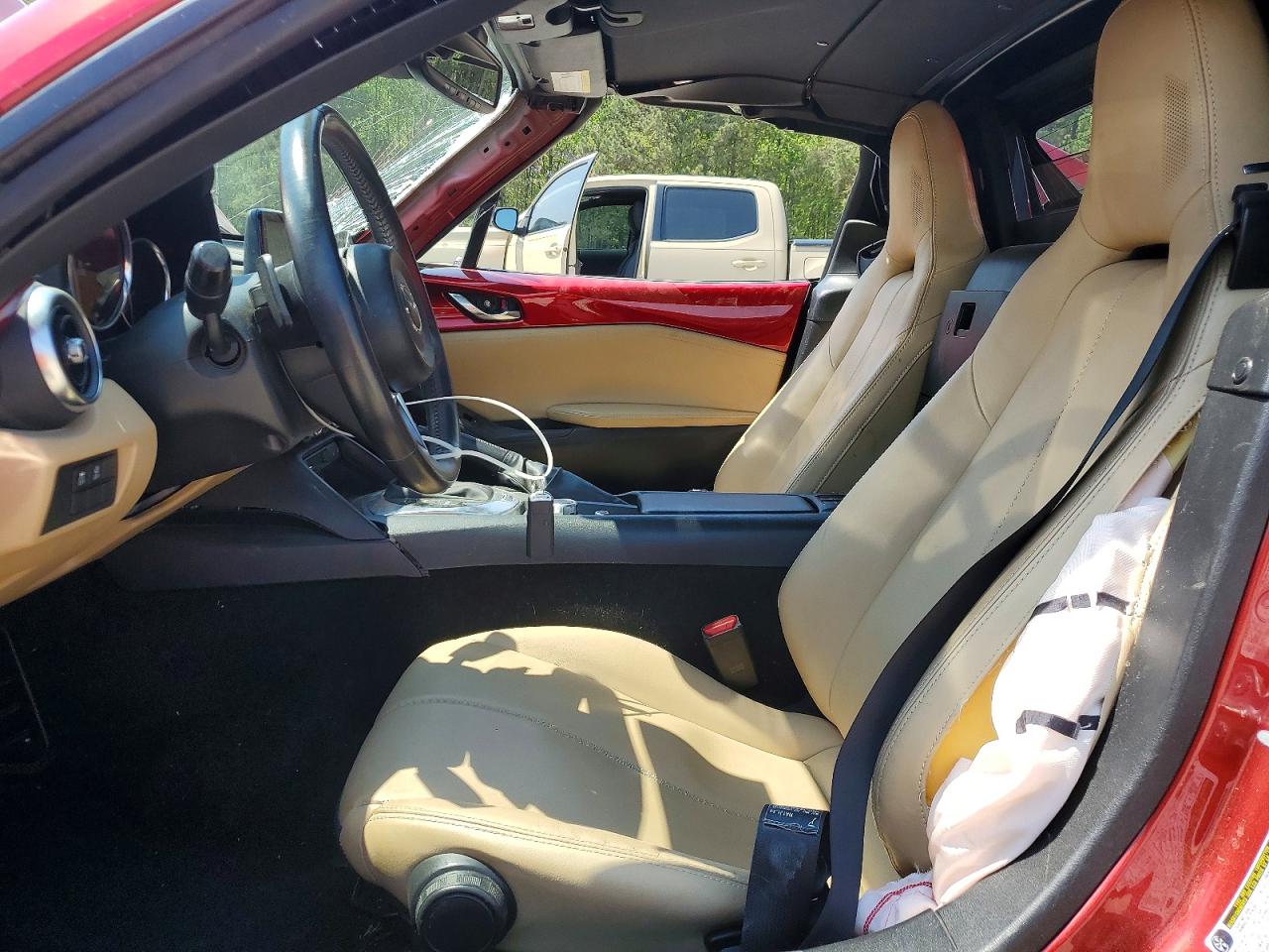 2019 Mazda Mx-5 Miata Grand Touring Red vin: JM1NDAM77K0305716