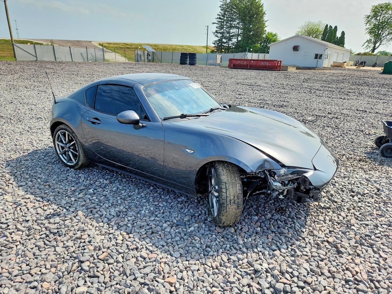 2023 Mazda Mx-5 Miata Grand Touring Gray vin: JM1NDAM79P0559564