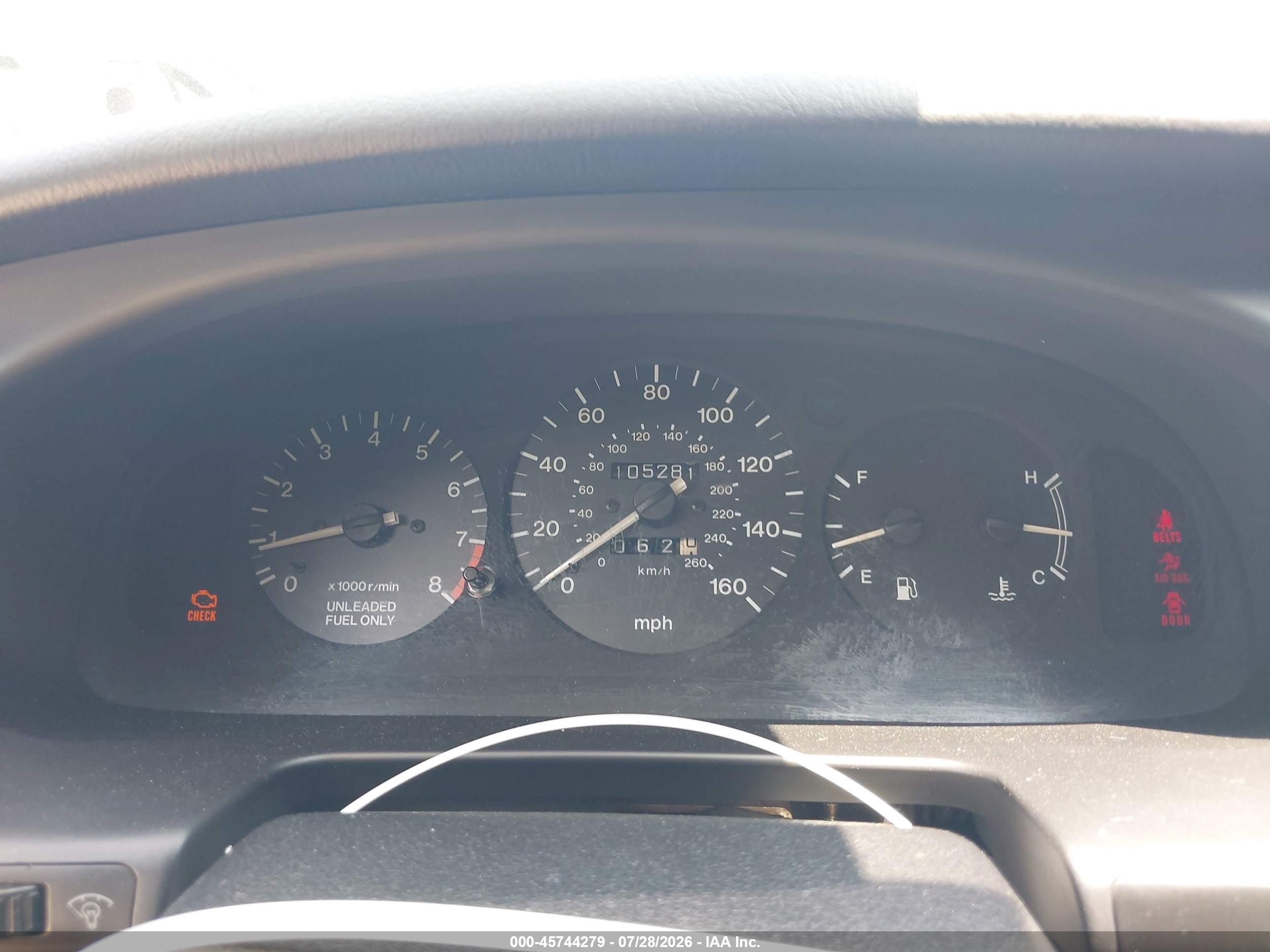 1996 Mazda Millenia L Black vin: JM1TA2218T1209528