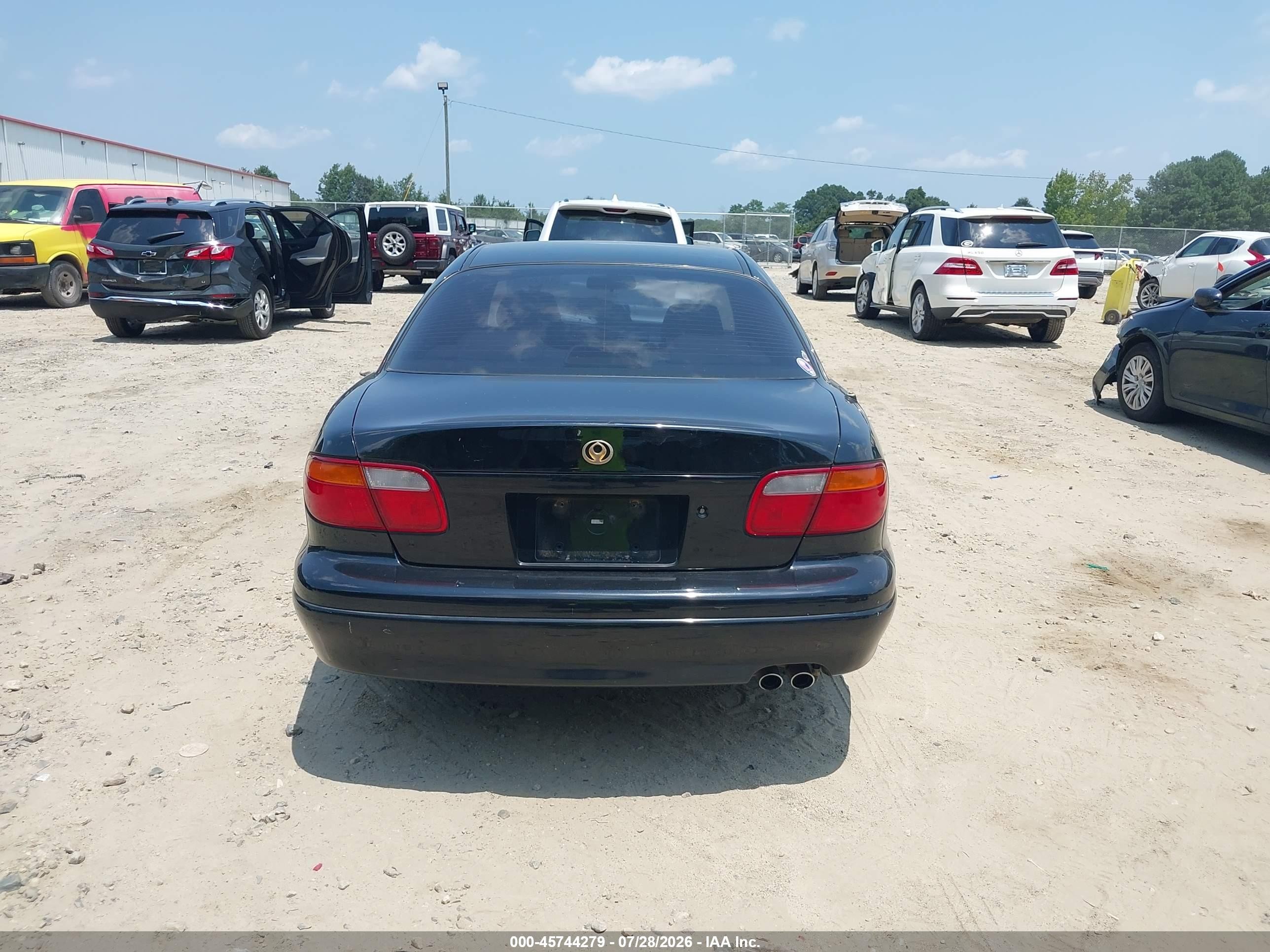 1996 Mazda Millenia L Black vin: JM1TA2218T1209528