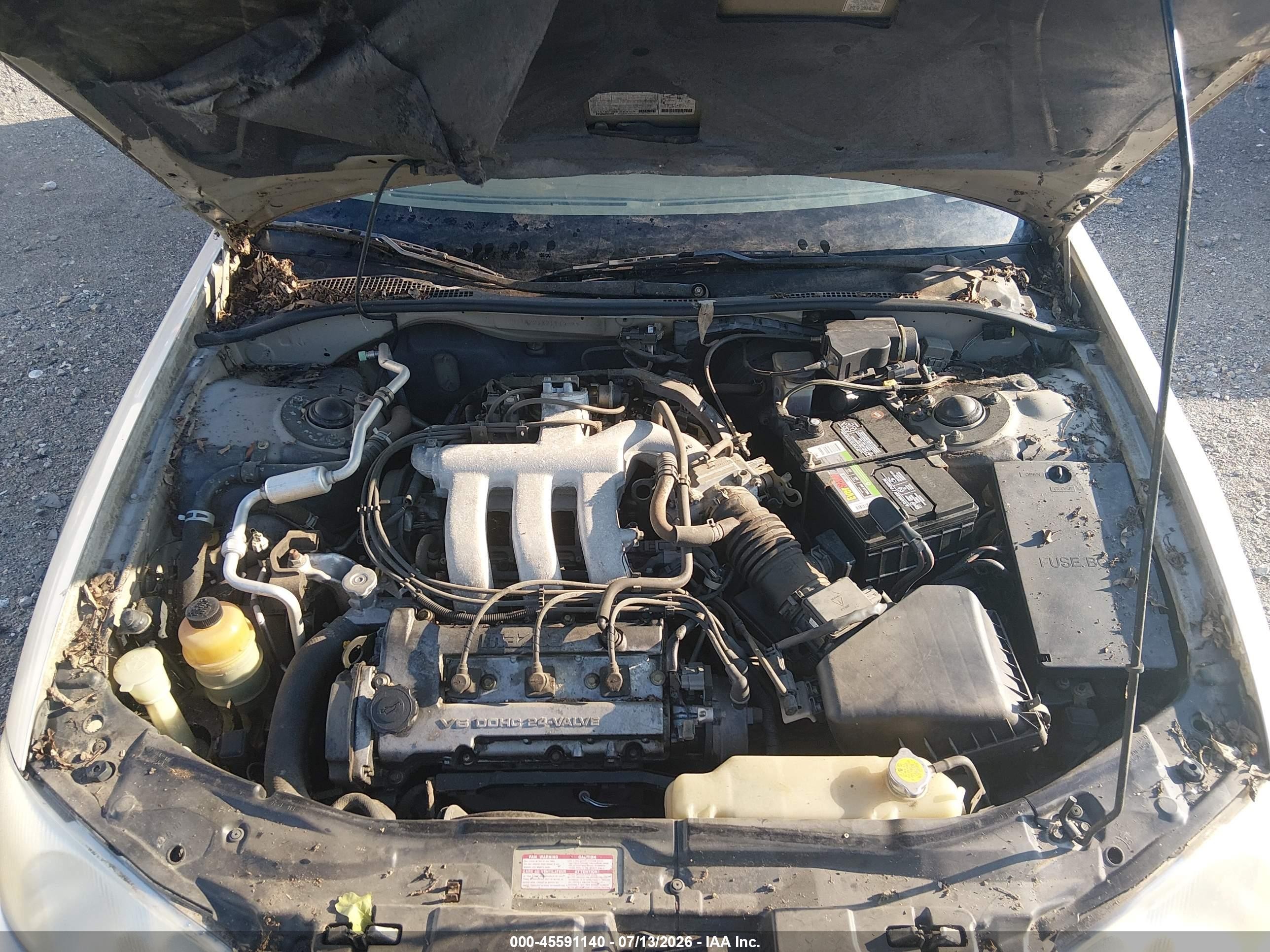 2002 Mazda Millenia P/ps Gold vin: JM1TA221X21719037